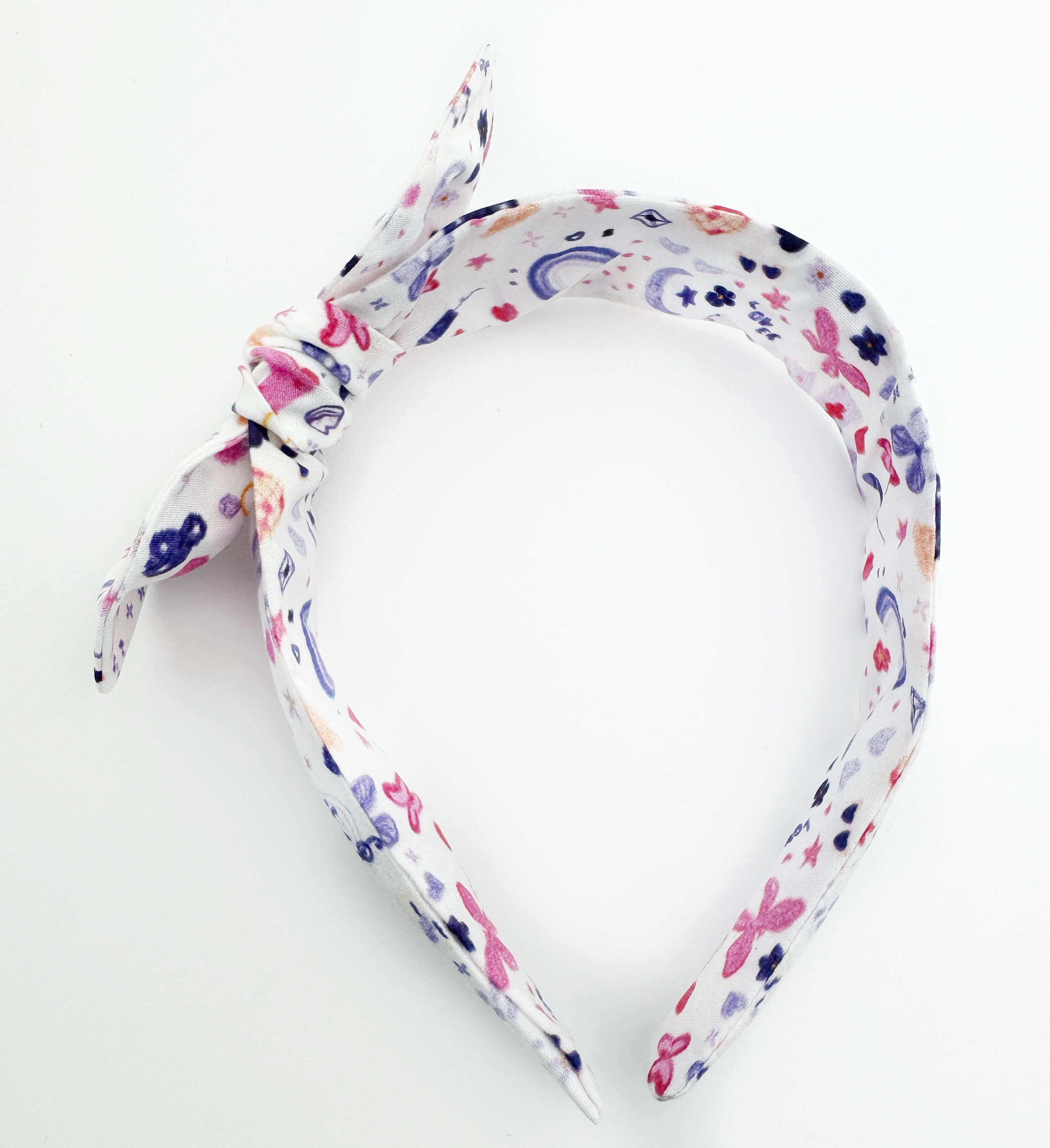 Knot Bow Headband - CHILD - Lavender Haze