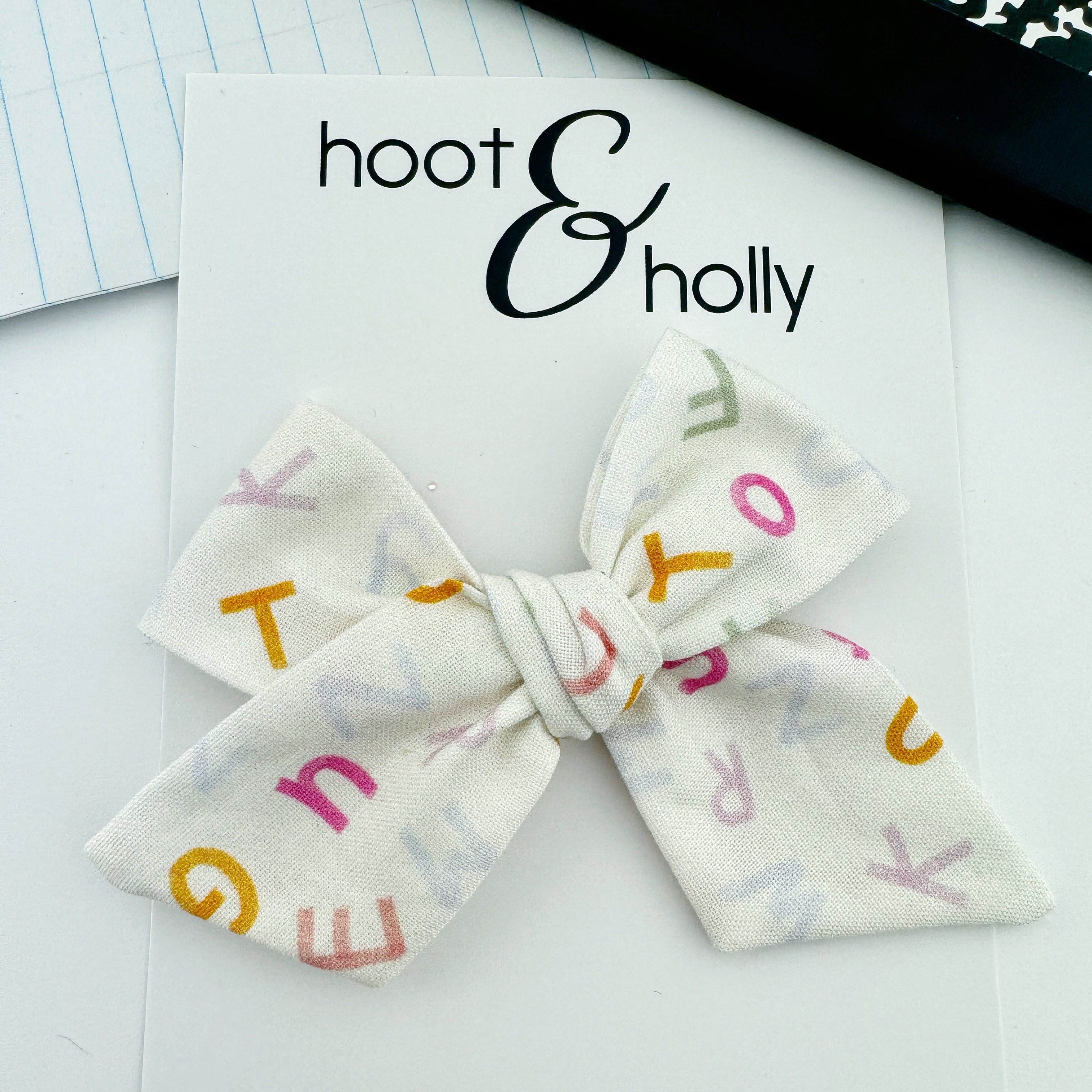 Wholesale - Victoria Bow - Alphabet
