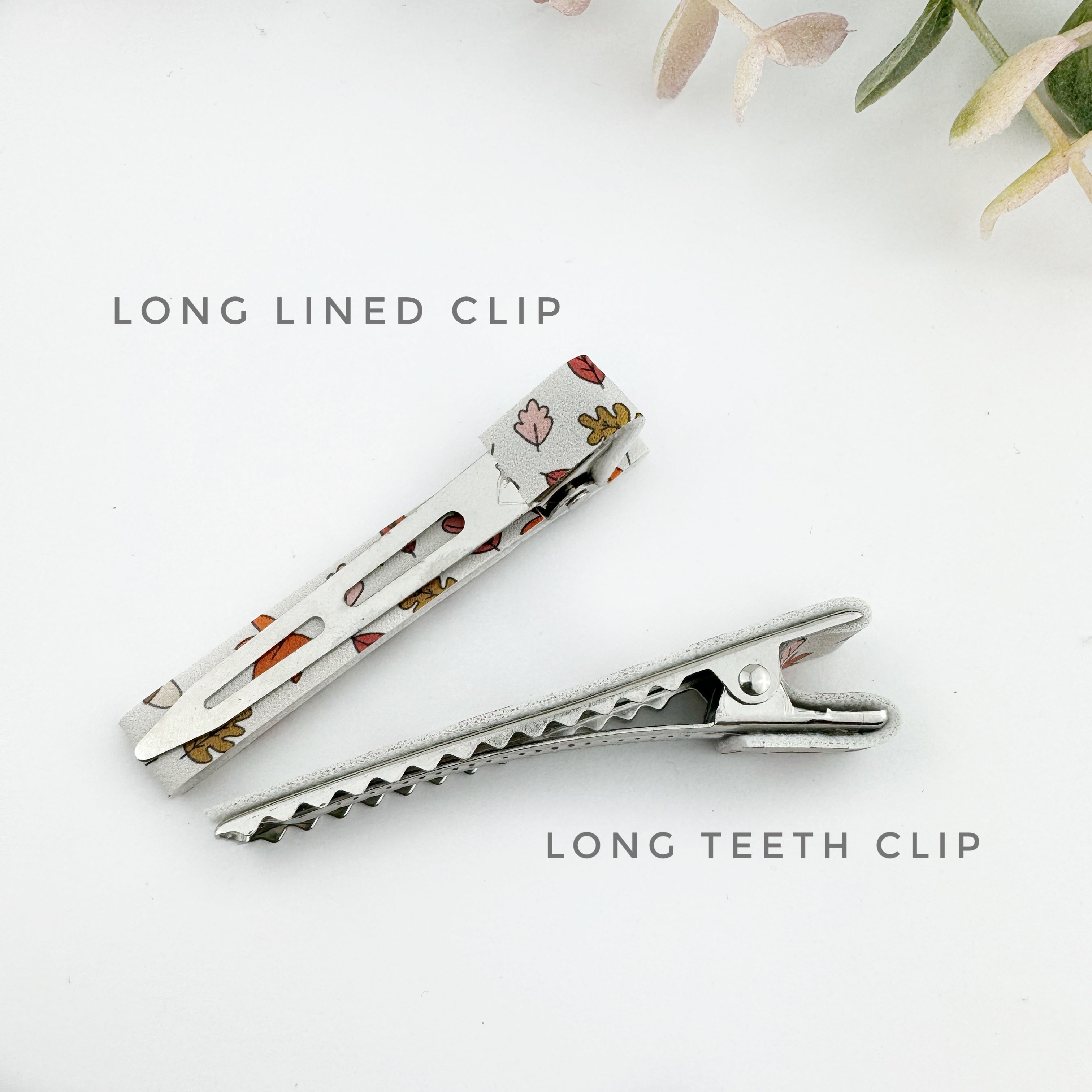Long Bar Clips - Set of 3 - Pretty Velvets