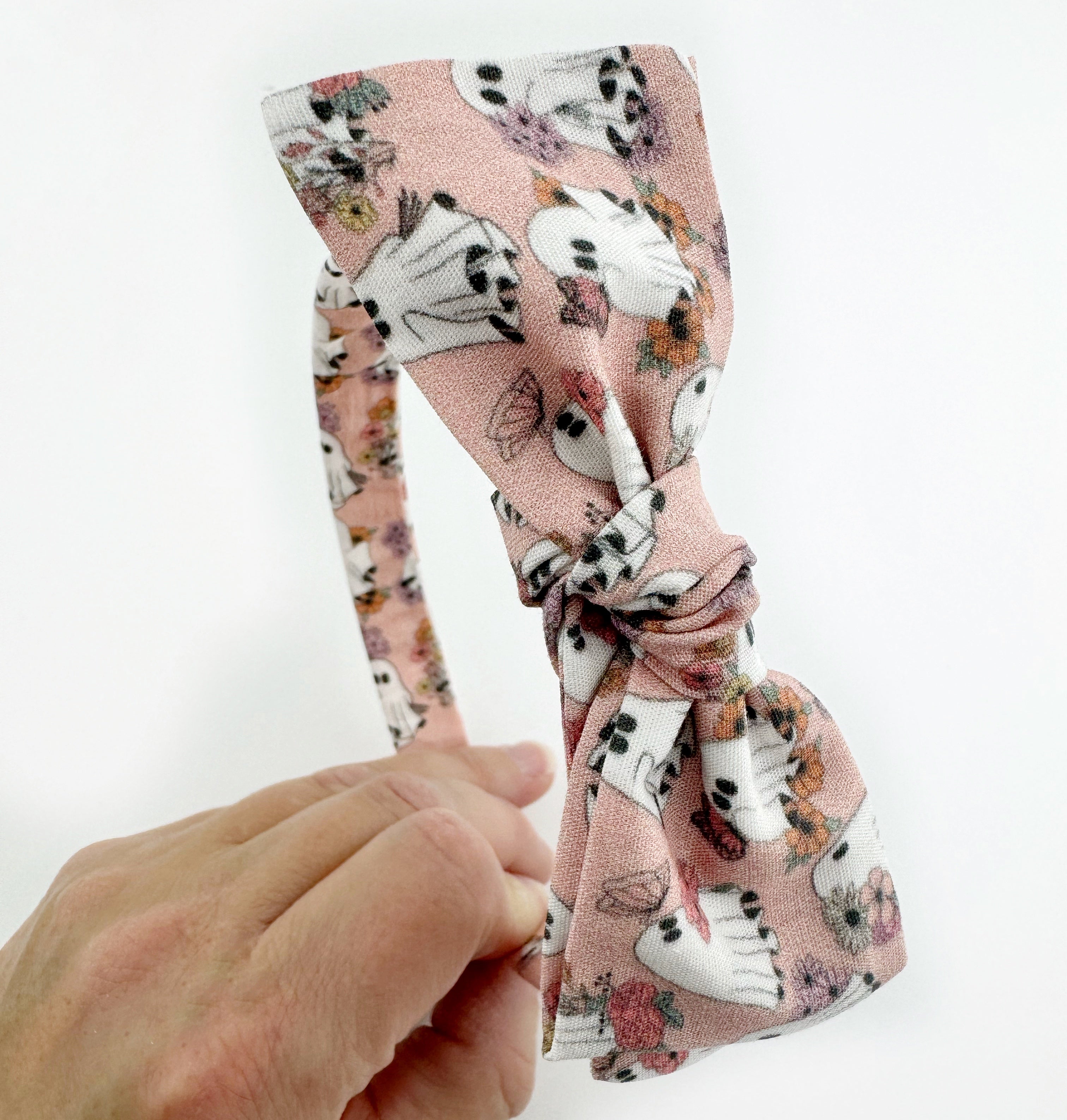 Paris Bow Headband - Ghosts in the Garden