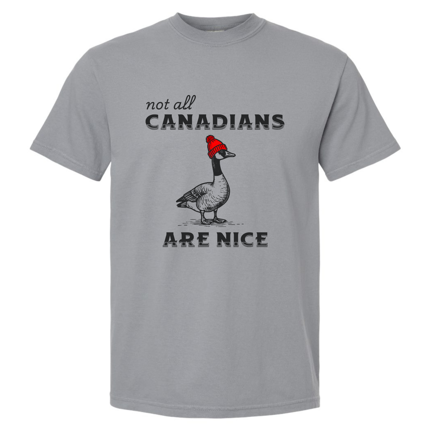 Not all Canadians are Nice - T-Shirt - Adult (3 colour options)