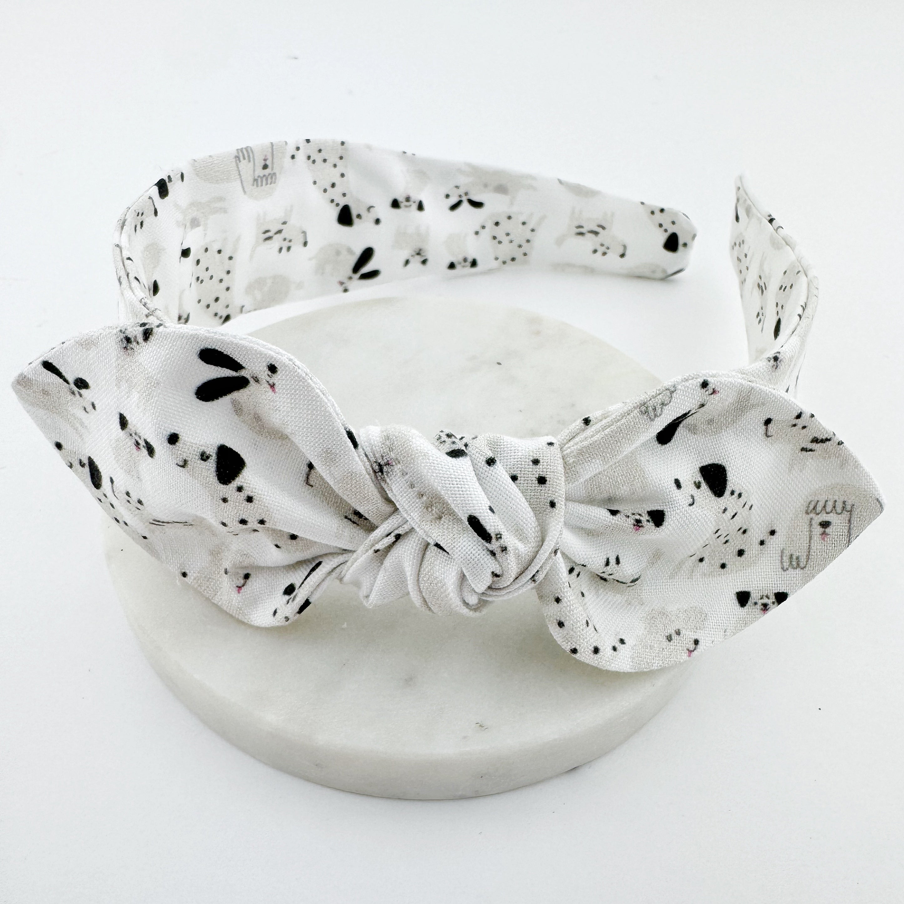 Girls Puppy Headband, Puppy Girls Hairband
