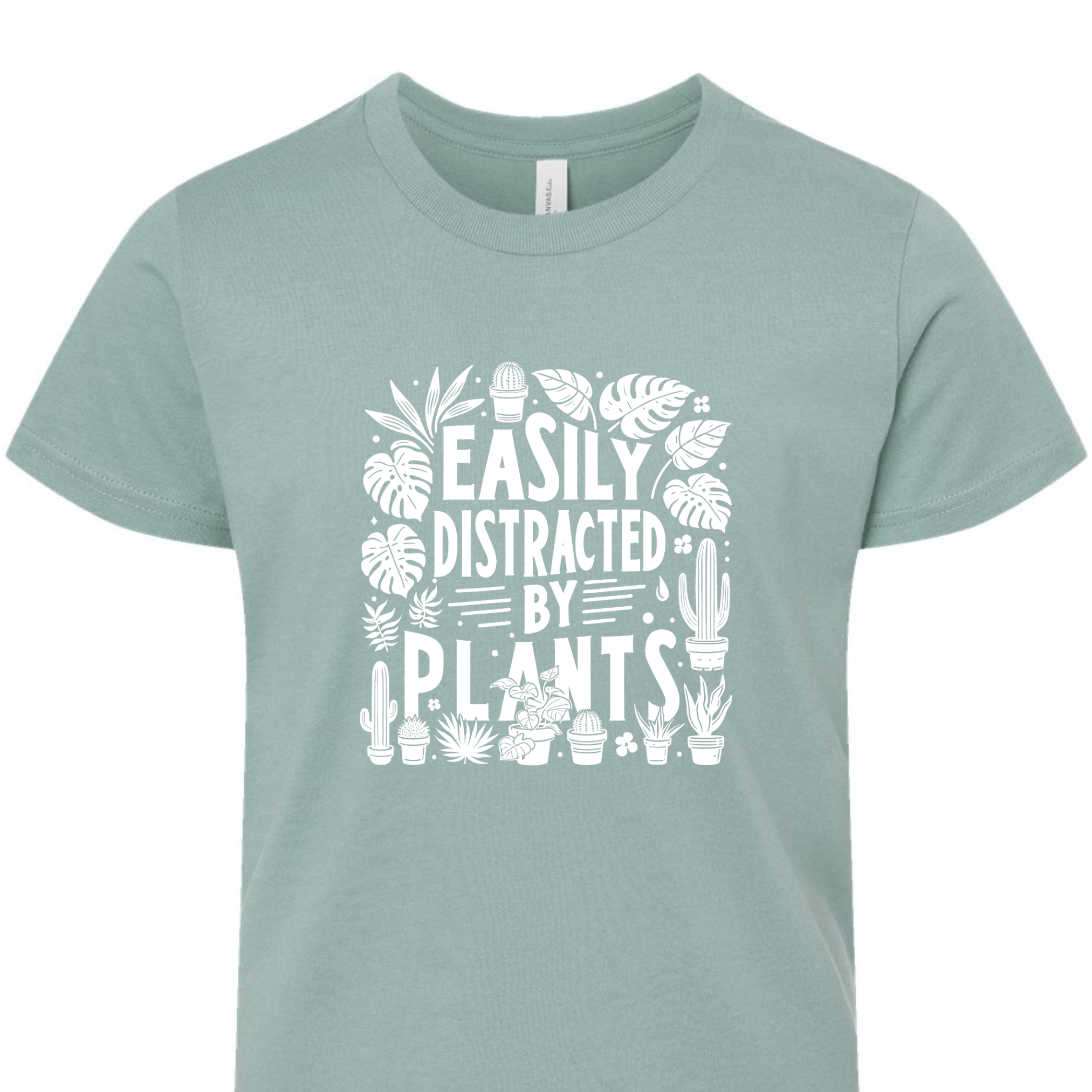 Distracted by Plants - T-Shirt - Youth (3 colour options)