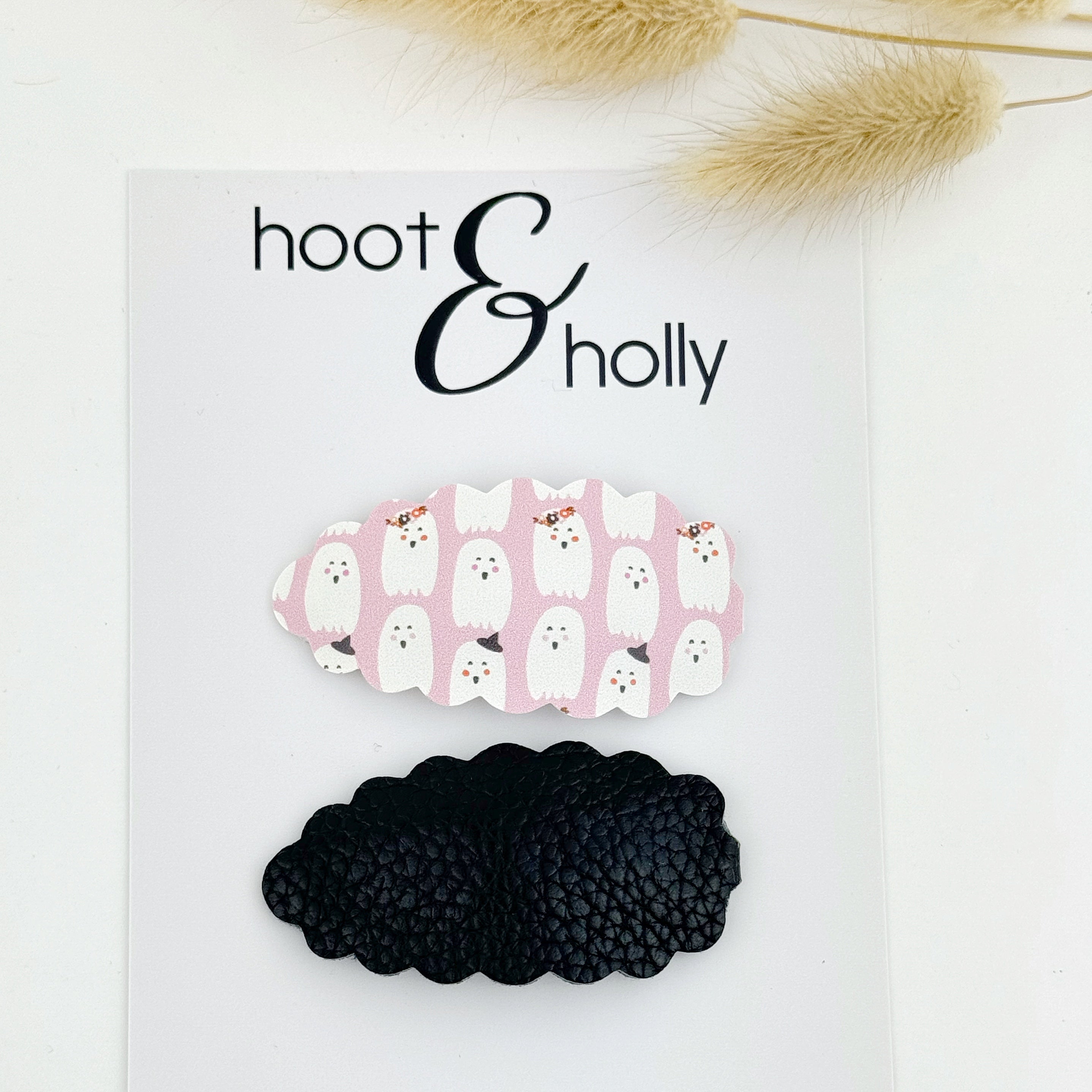 LARGE Snap Clips - Pretty Ghouls