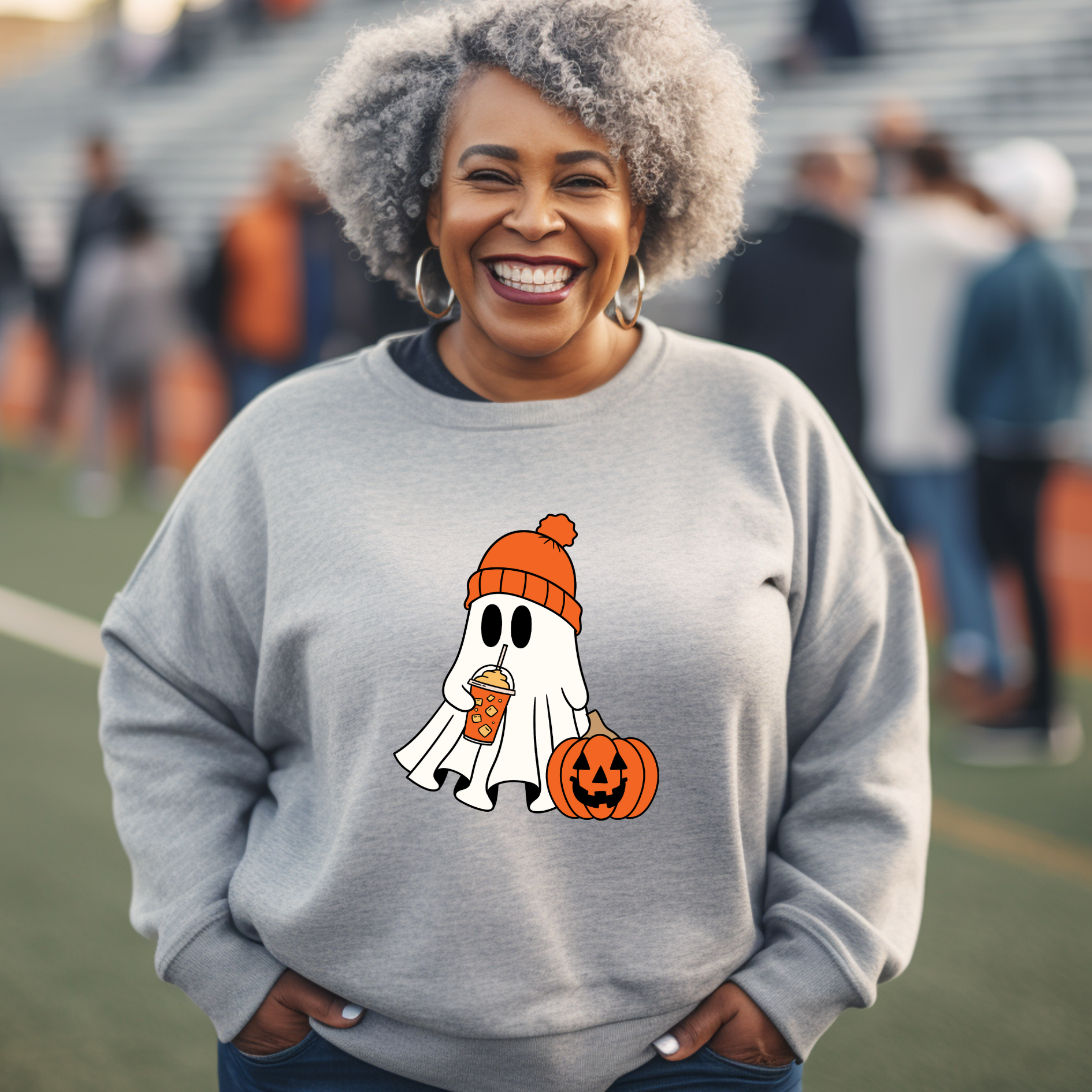 Hey Boo - Sweatshirt - Adult (2 colour options)
