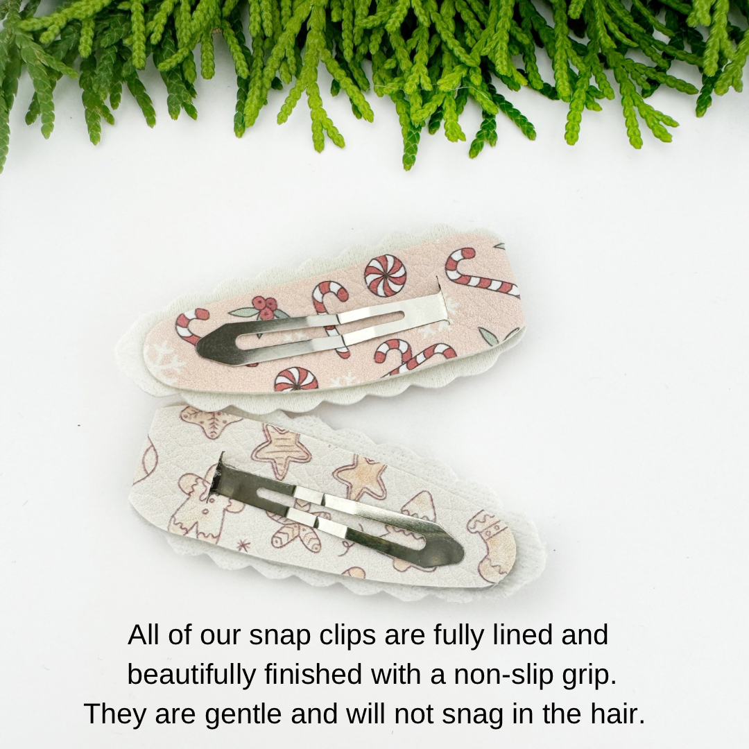 Oh Snap Clips - Holiday Floral