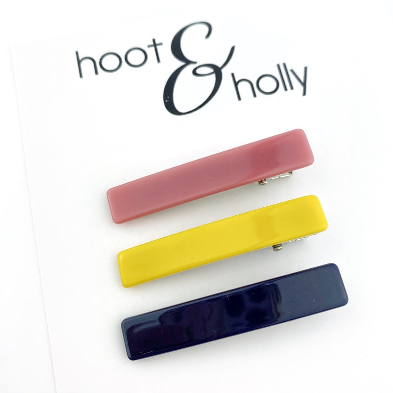 Acrylic Bar Clips - Muted Singles