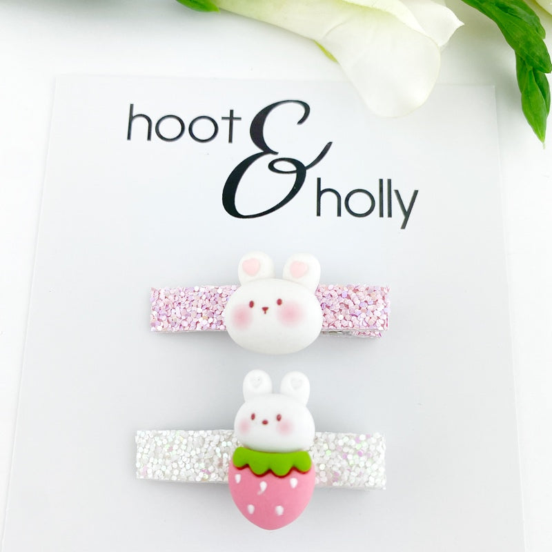 Bar Clips - Happy Bunny