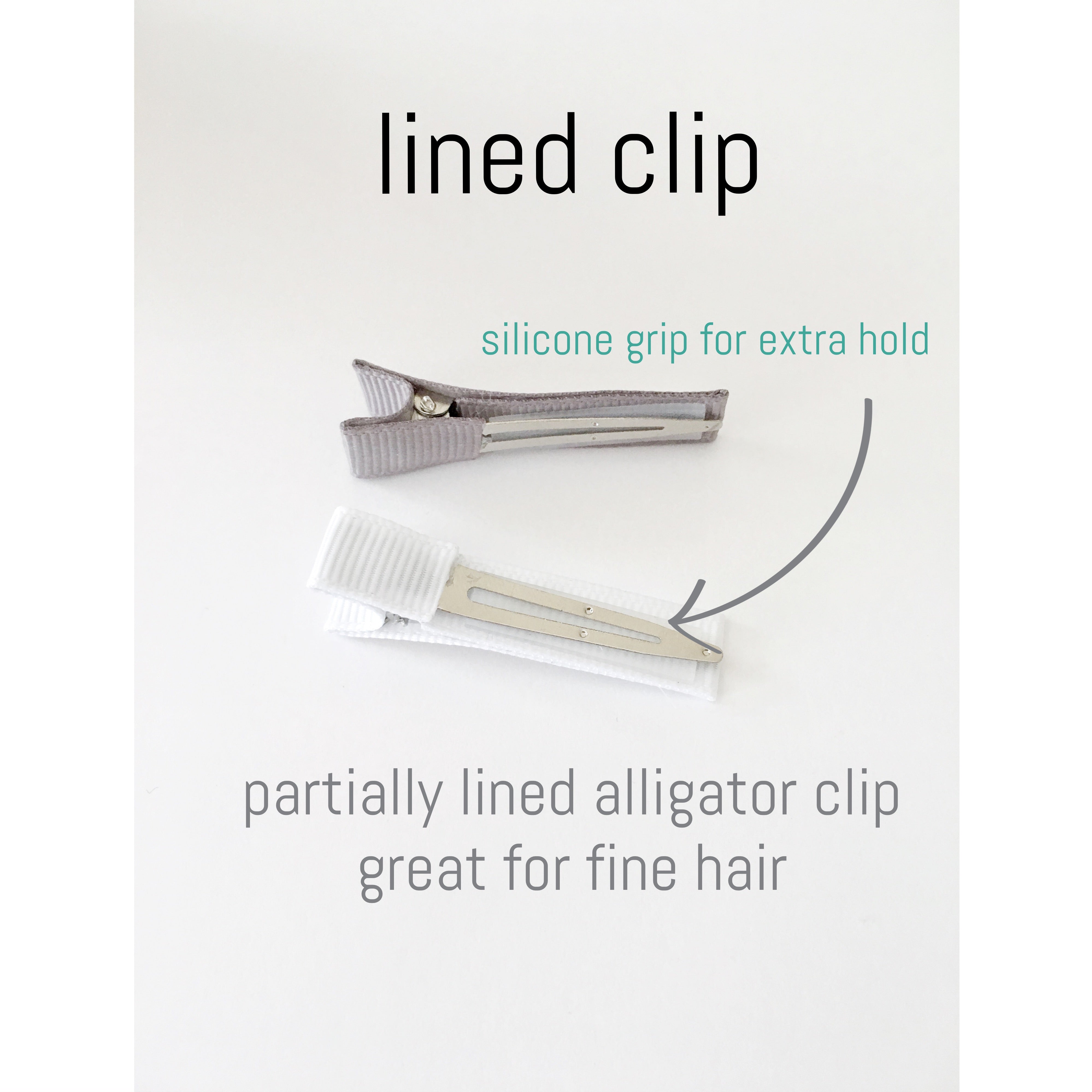 Long Lace Bow - Barrette or Standard Clip