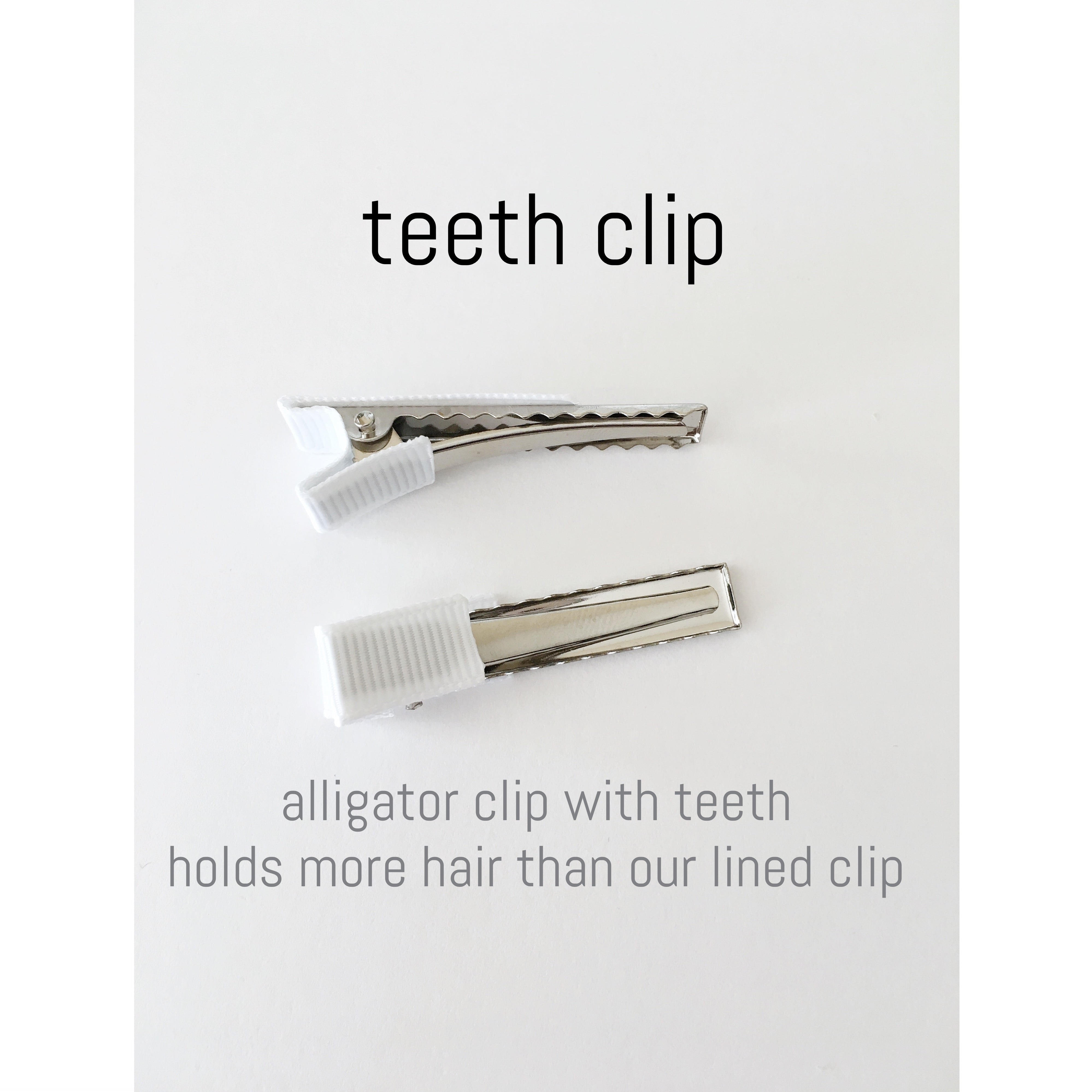 Long Lace Bow - Barrette or Standard Clip