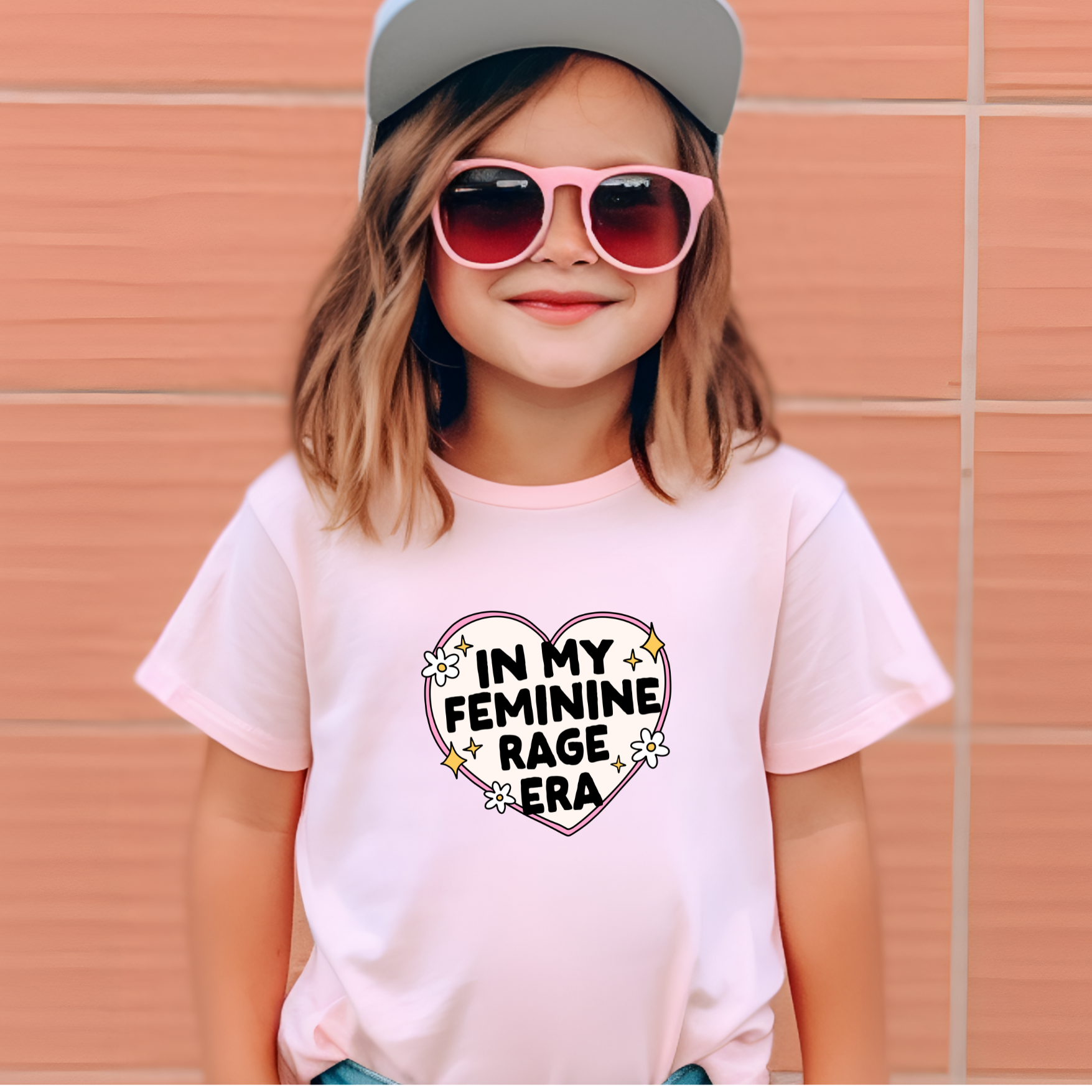 Feminine Rage - T-Shirt - Youth (3 colour options)