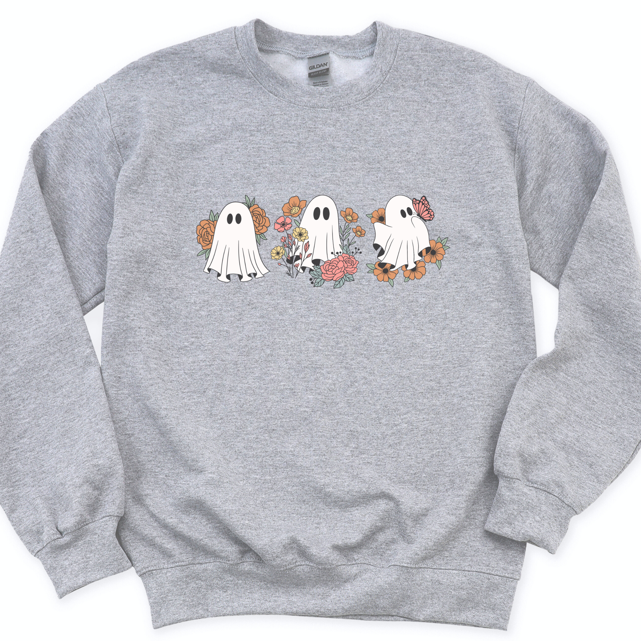Ghosts in the Garden - Sweatshirt - Adult (3 colour options)