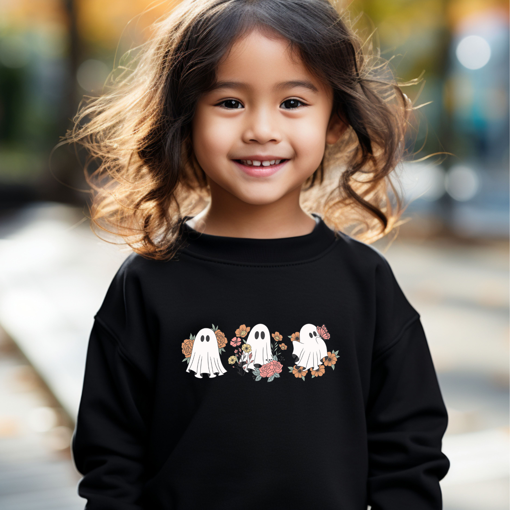 Ghosts in the Garden - Sweatshirt - Toddler to Youth (2 Colour Options)