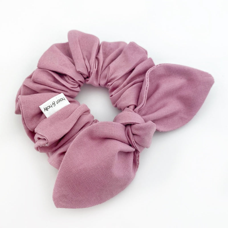 Knot Scrunchies - Dusty Rose - REGULAR