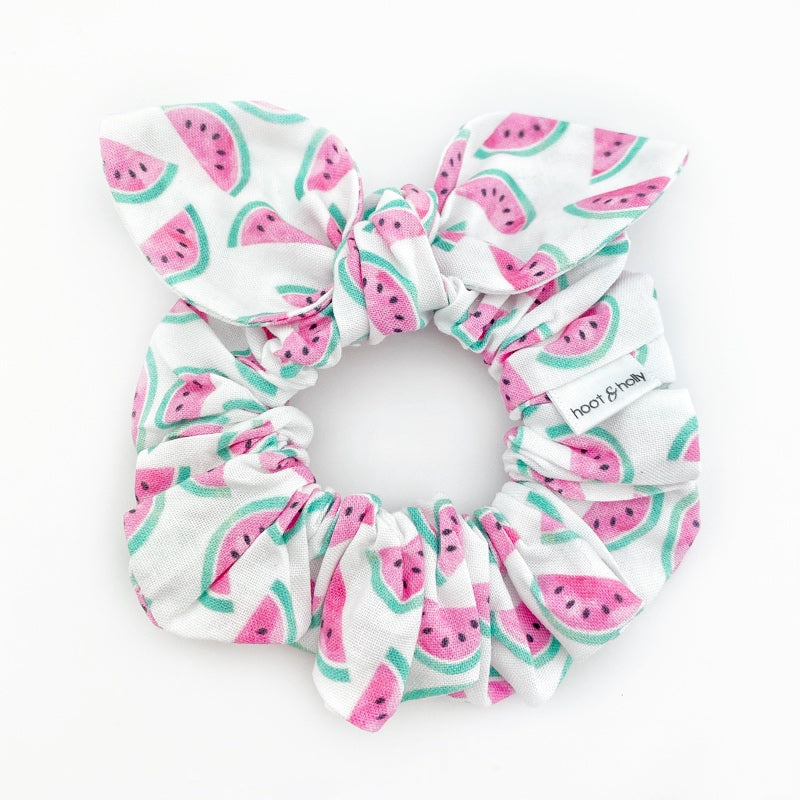Knot Scrunchies - Watermelon - Regular and Mini