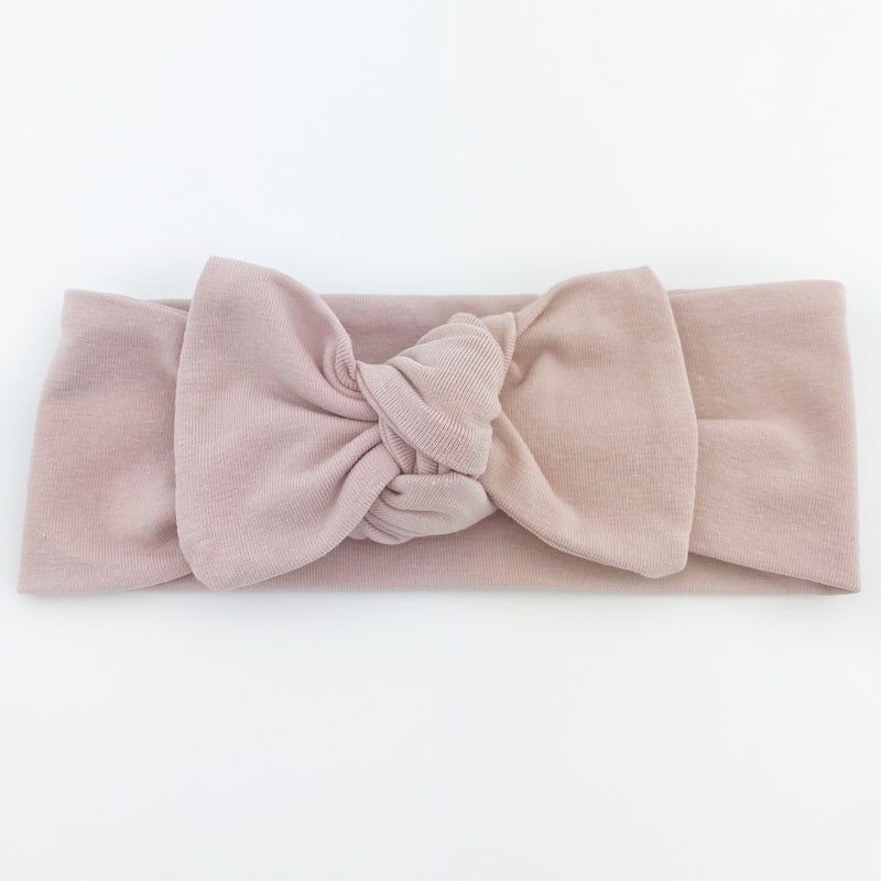 Top Knot Headband -  Desert Pink - Newborn to Adult