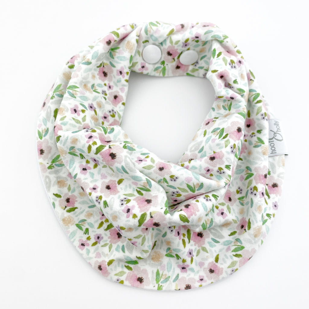 Drool Scarf - Sweet Peony Floral