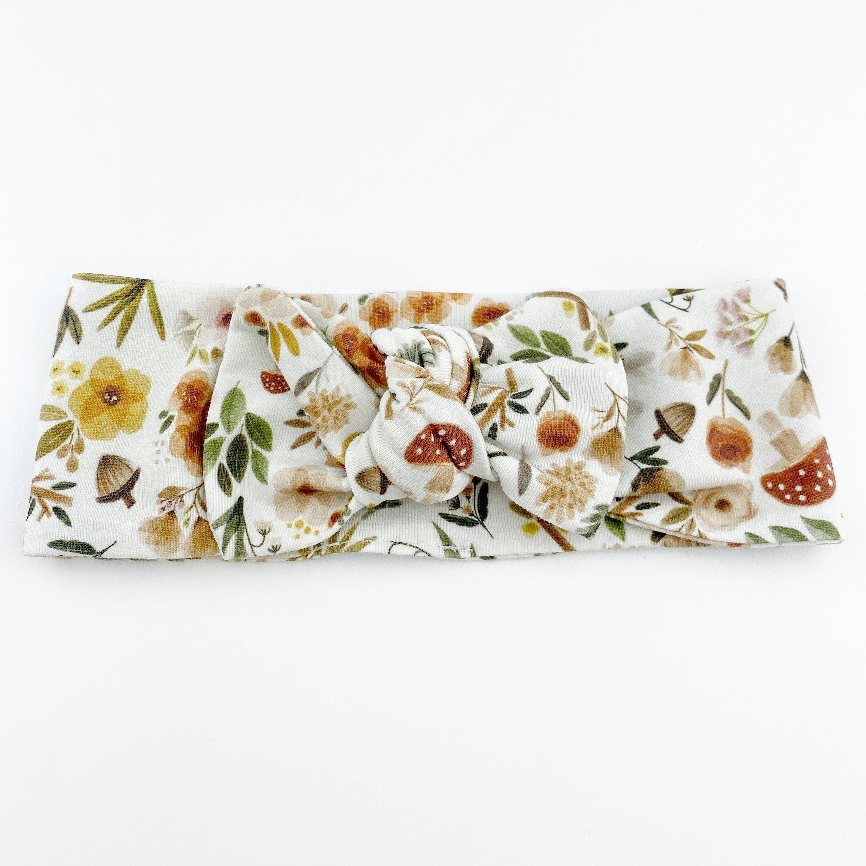 Top Knot Headband - Forest Florals - Newborn to Adult