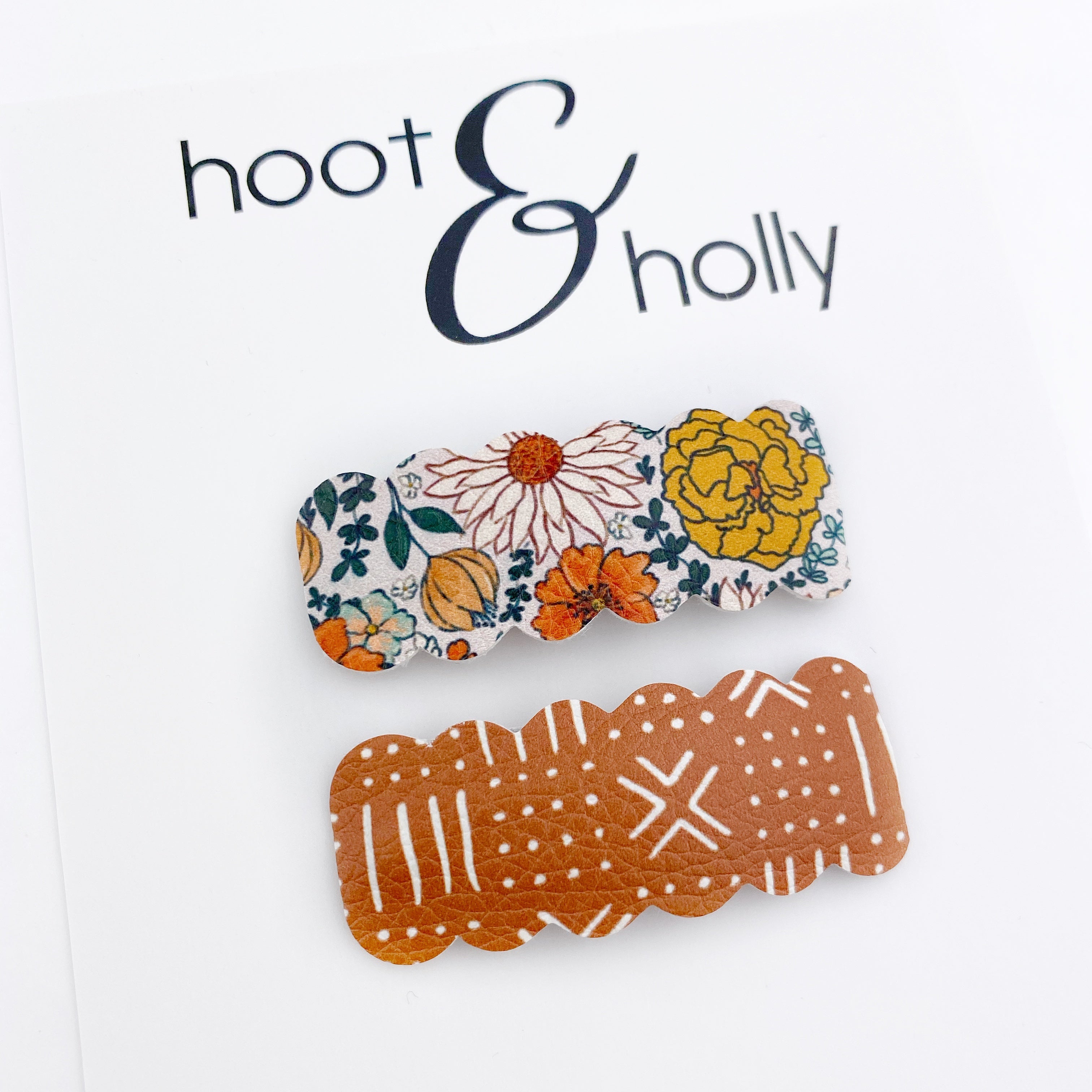Snap Clips - TerraCotta Blooms