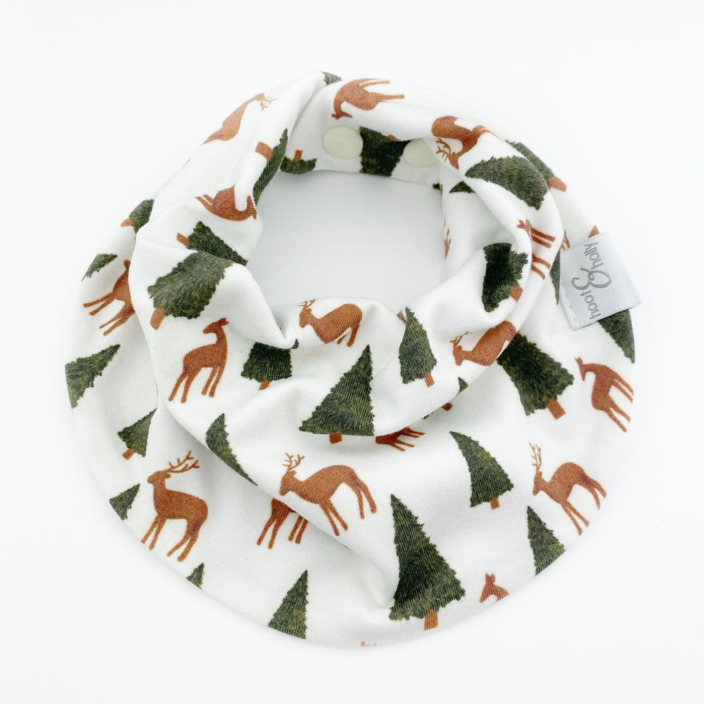 Drool Scarf - Deer Forest
