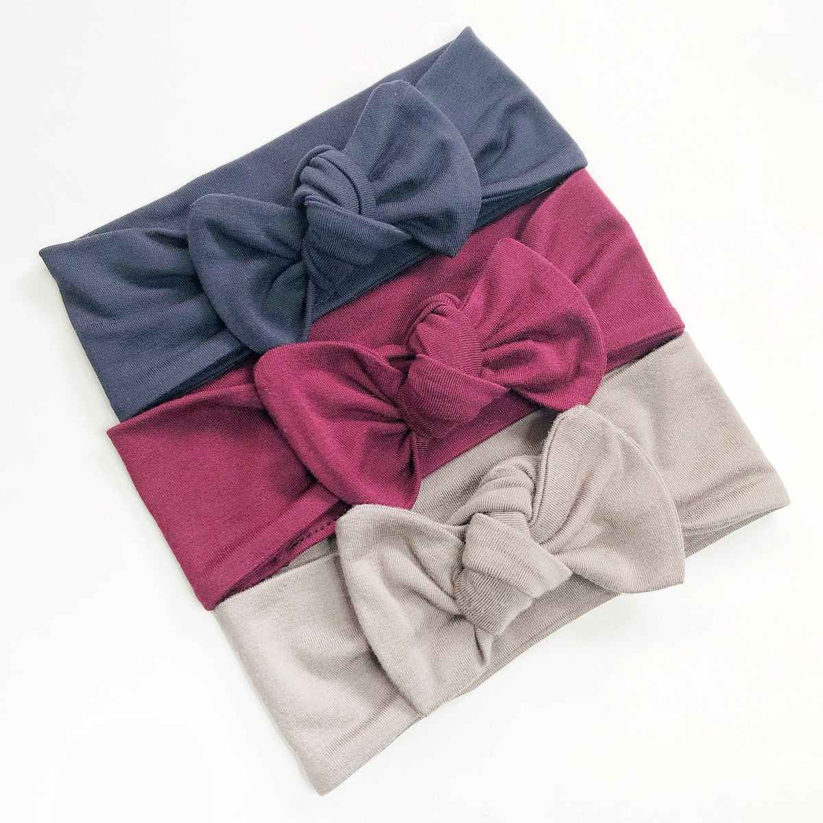 Top Knot Headband - Dark Neutrals