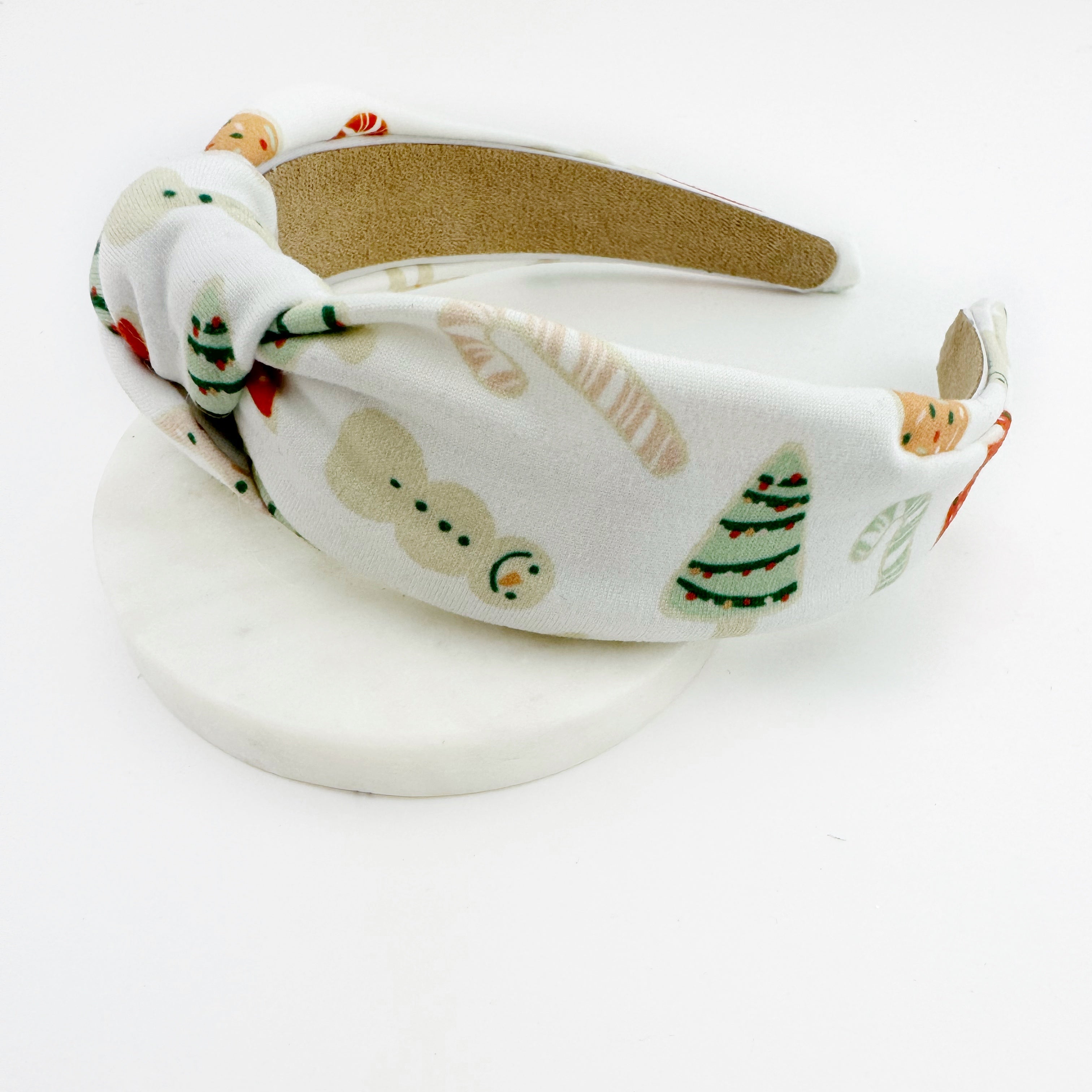 Adult Knot Headband - Christmas Cookies