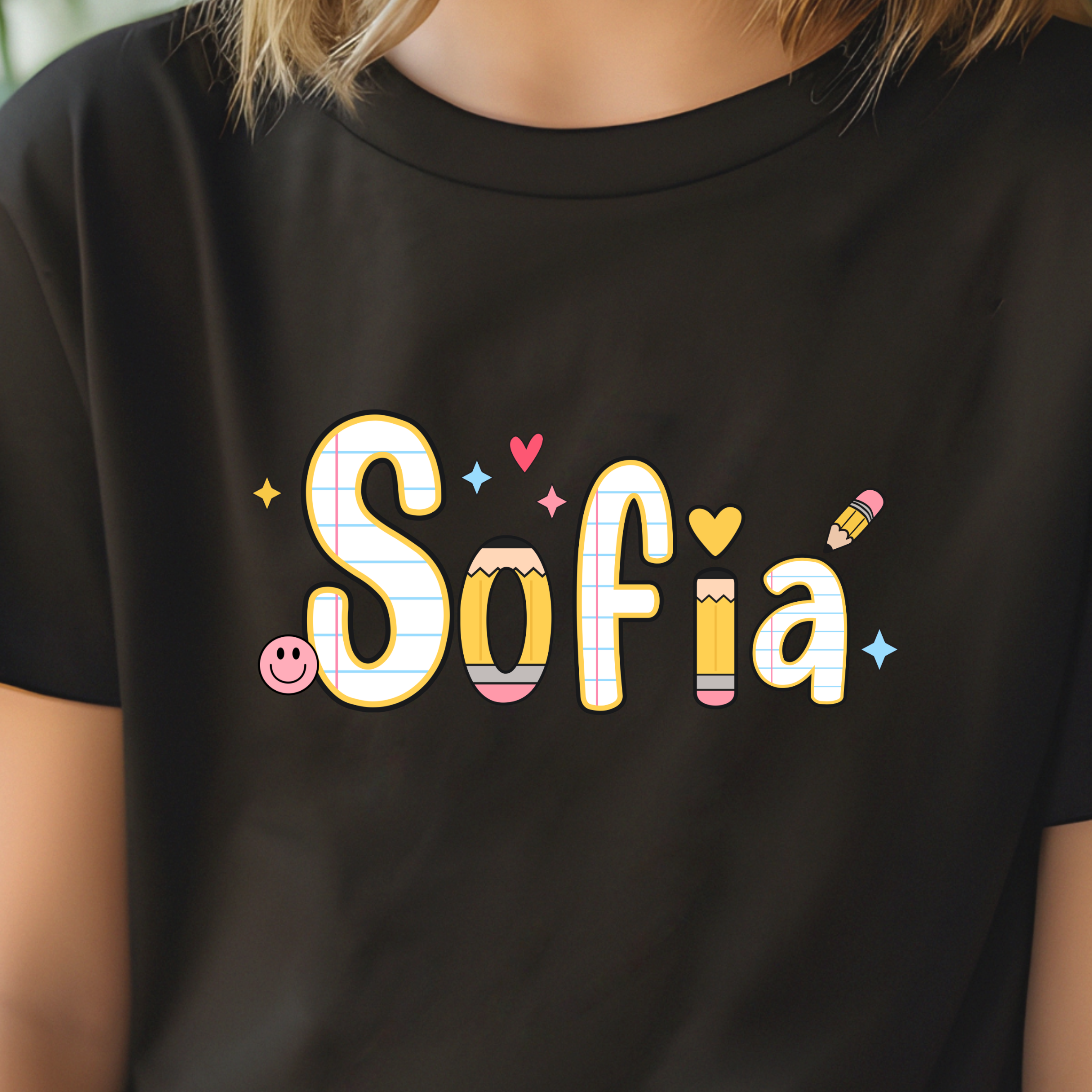 Personalized Name - T-Shirt - Toddler to Youth (3 colour options)