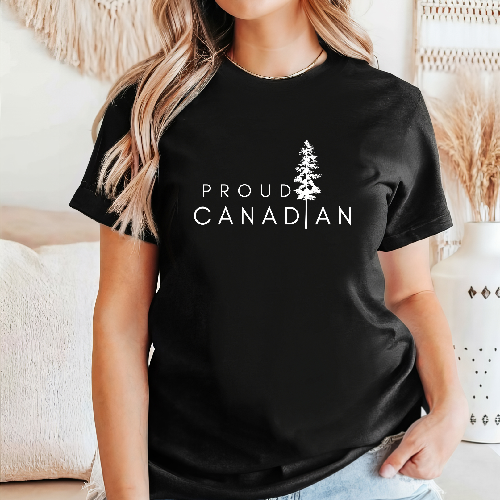 Proud Canadian- T-Shirt  - Adult (3 Colour Options)