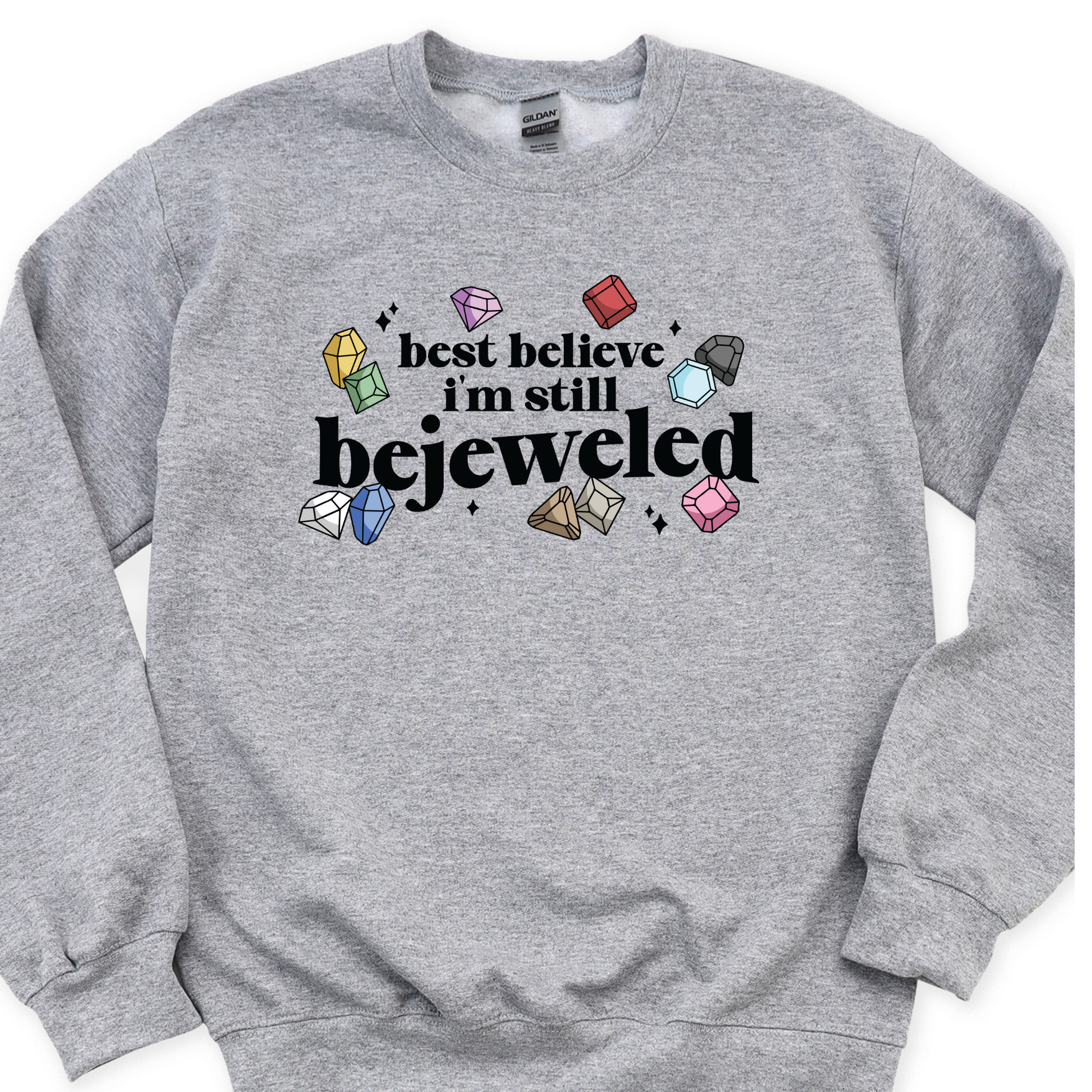 Bejeweled - Sweatshirt - Adult (2 colour options)