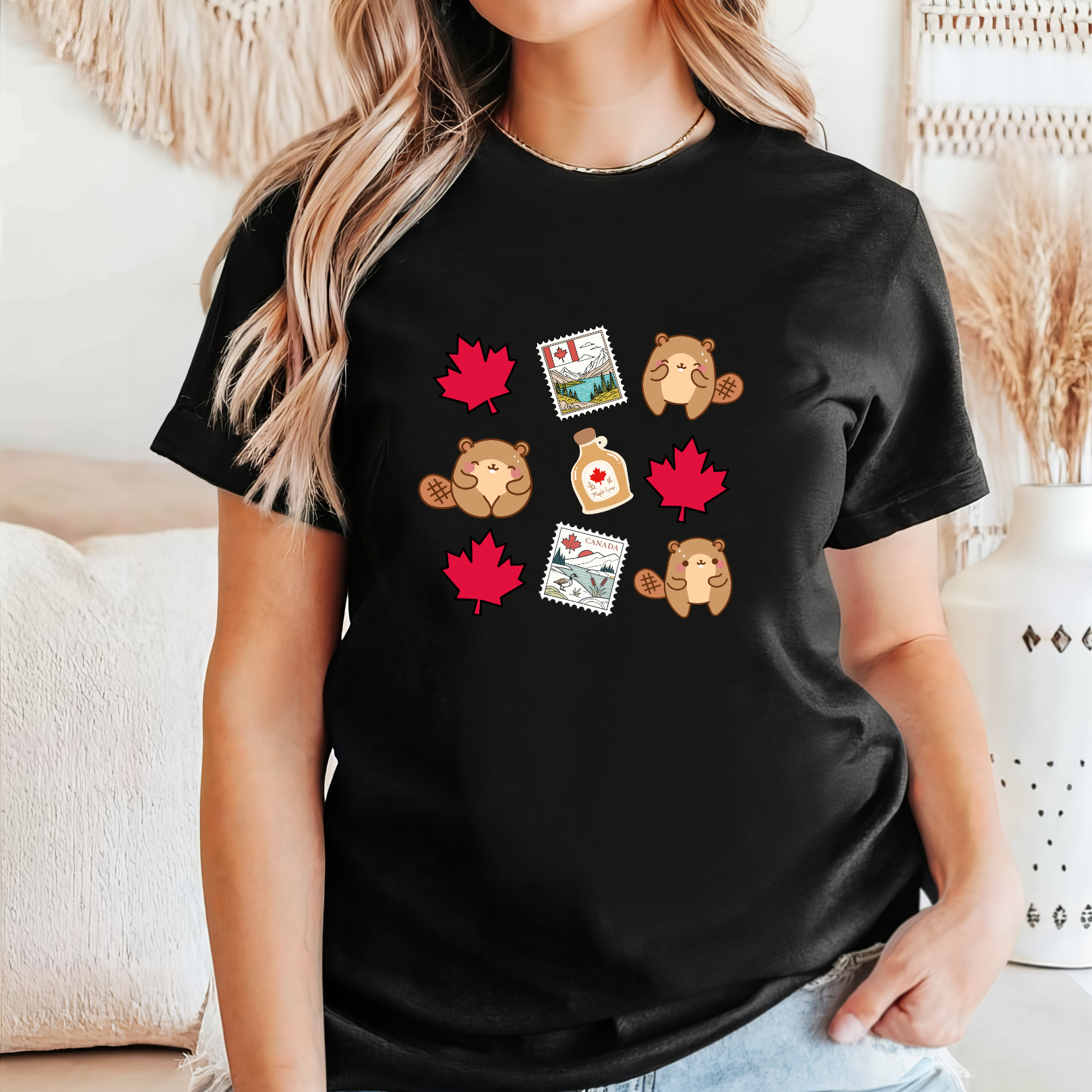 Canada t-shirt, Canada Beaver t-shirt