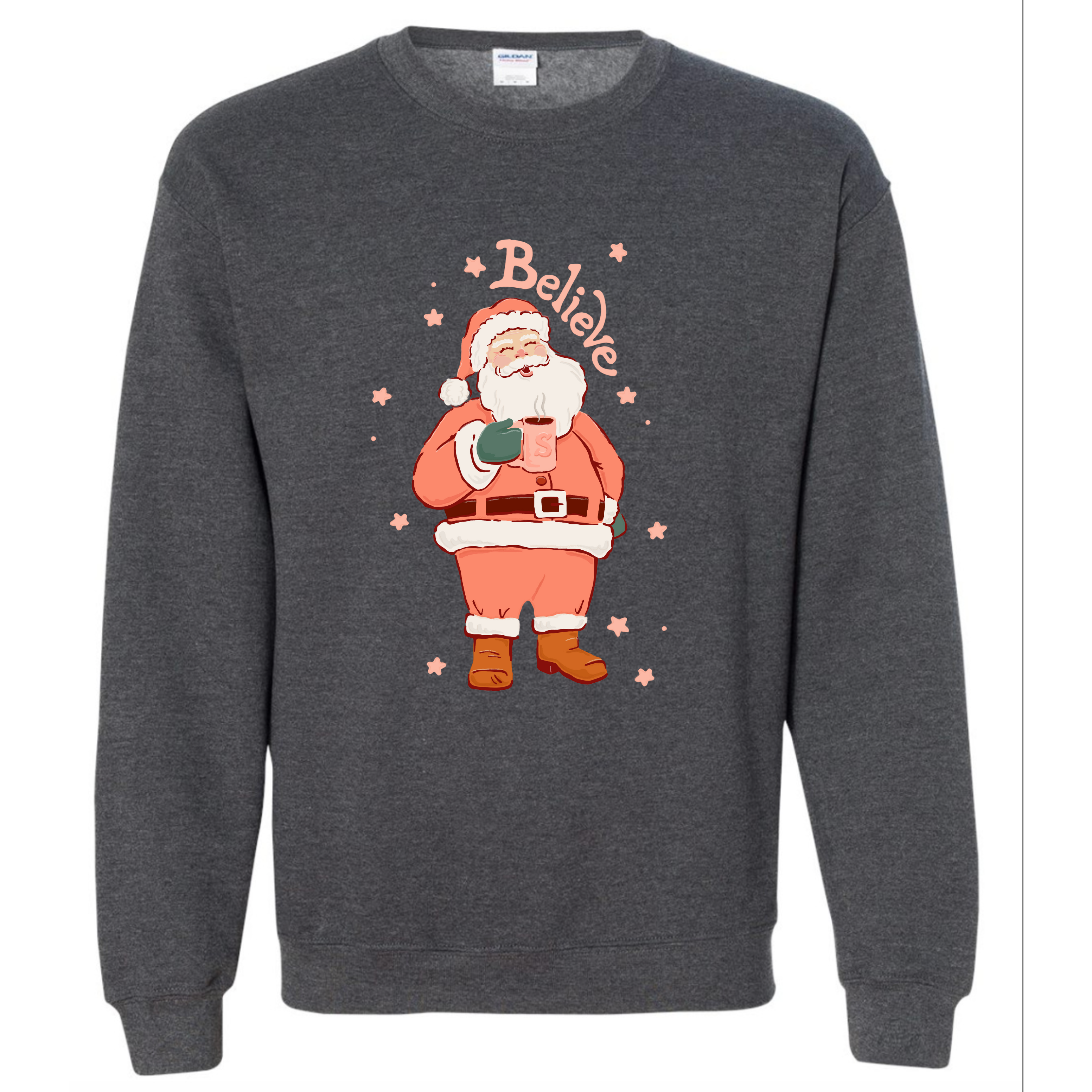 Santa Two - Sweatshirt - ADULT (3 colour options)