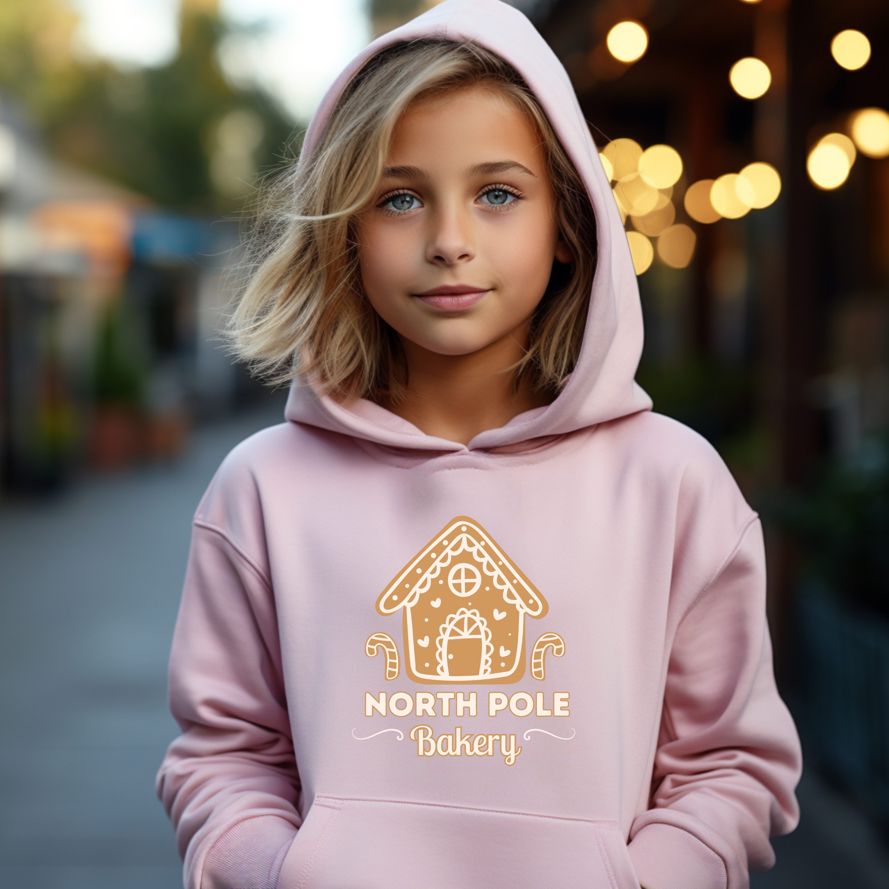 Gingerbread House - Sweatshirt - Toddler to Youth ( 3 Colour Options)