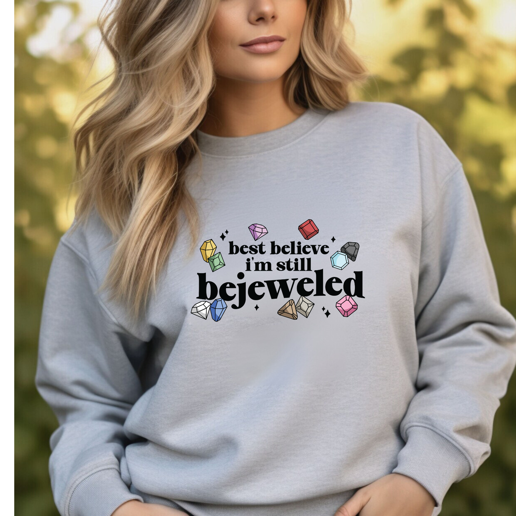 Bejeweled - Sweatshirt - Adult (2 colour options)