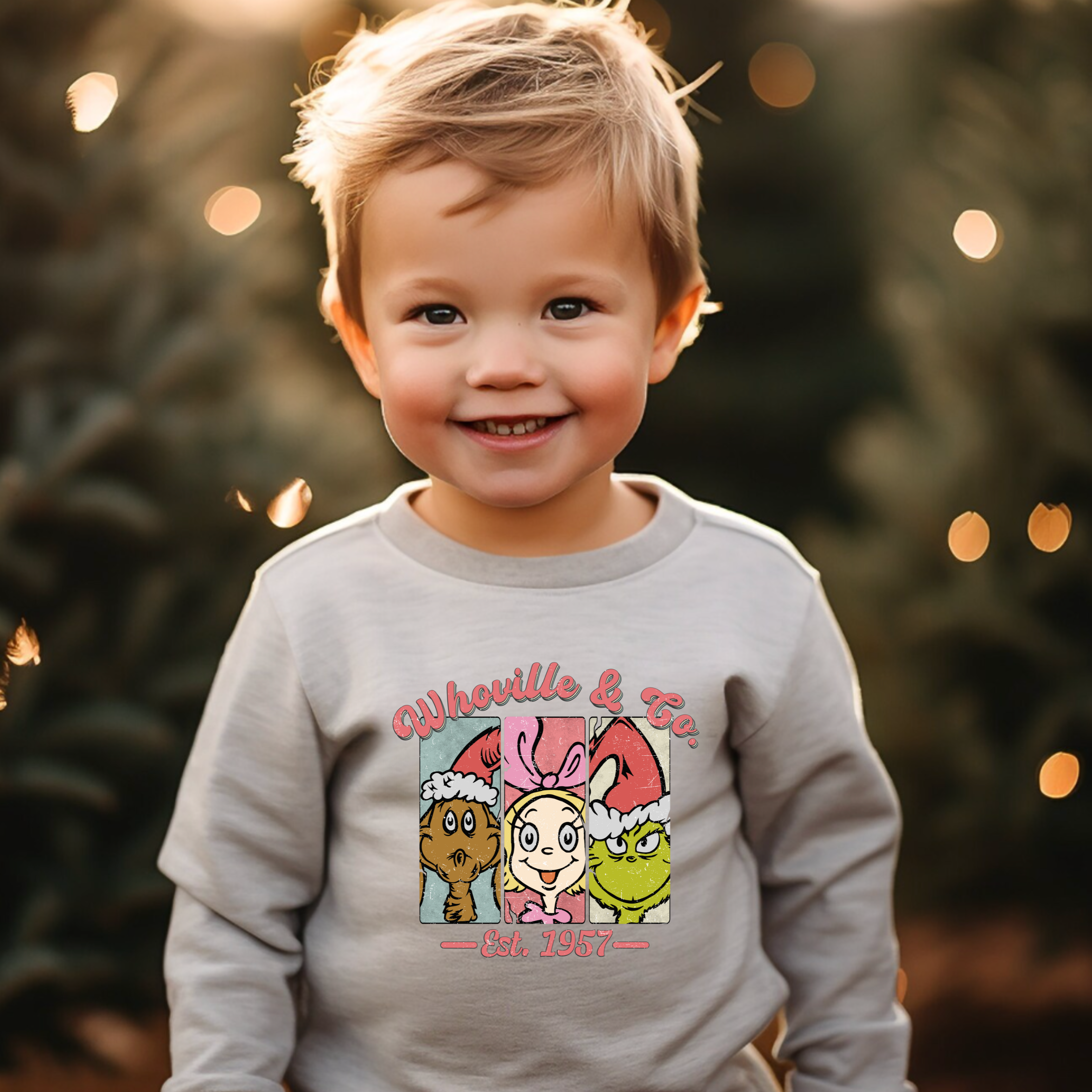 Whoville - Sweatshirt - Toddler to Youth ( 2 Colour Options)