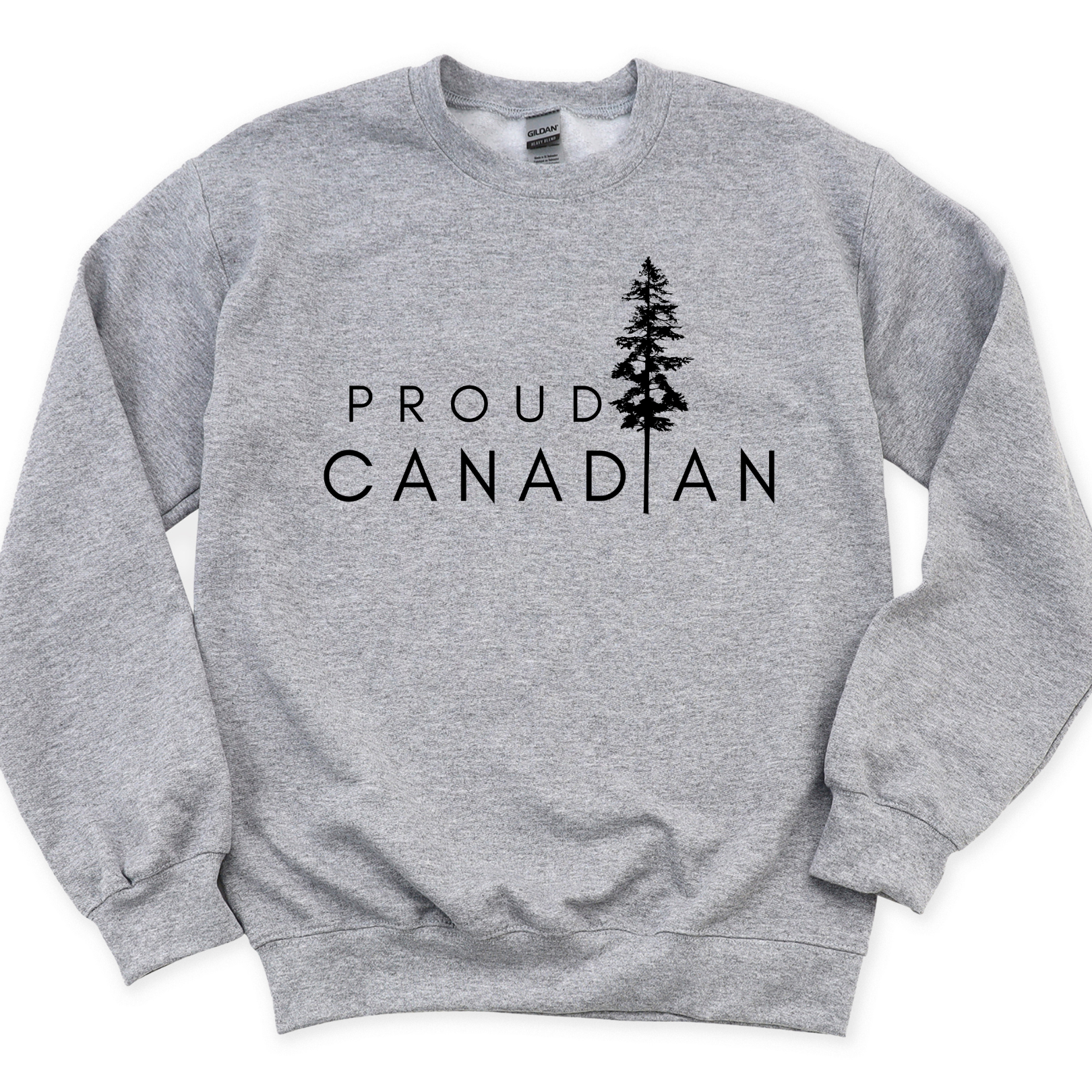 Proud Canadian - Crewneck Sweatshirt - Adult (2 colour options)