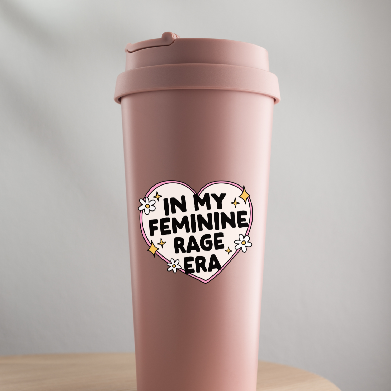 Feminine Rage - Vinyl Sticker