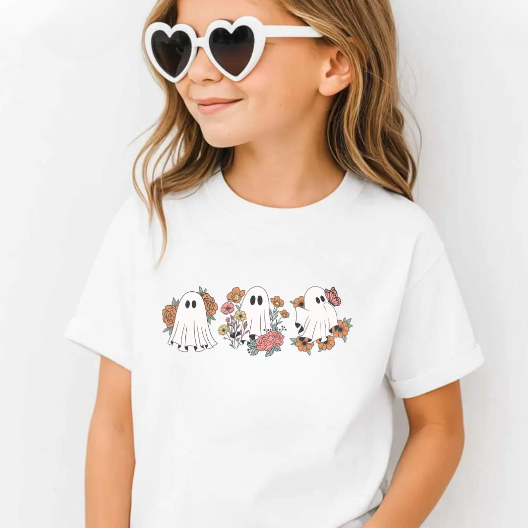 Ghosts in the Garden - T-Shirt - Toddler to Youth (3 colour options)