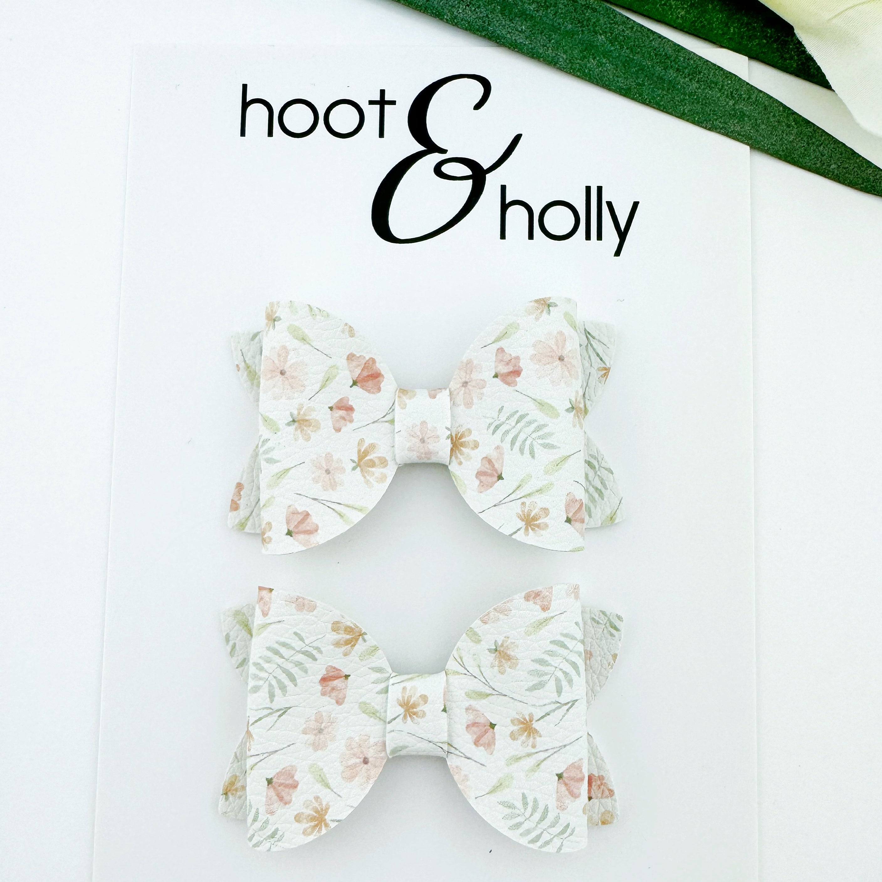 Aspen Bow - Pigtail Set - New Blooms