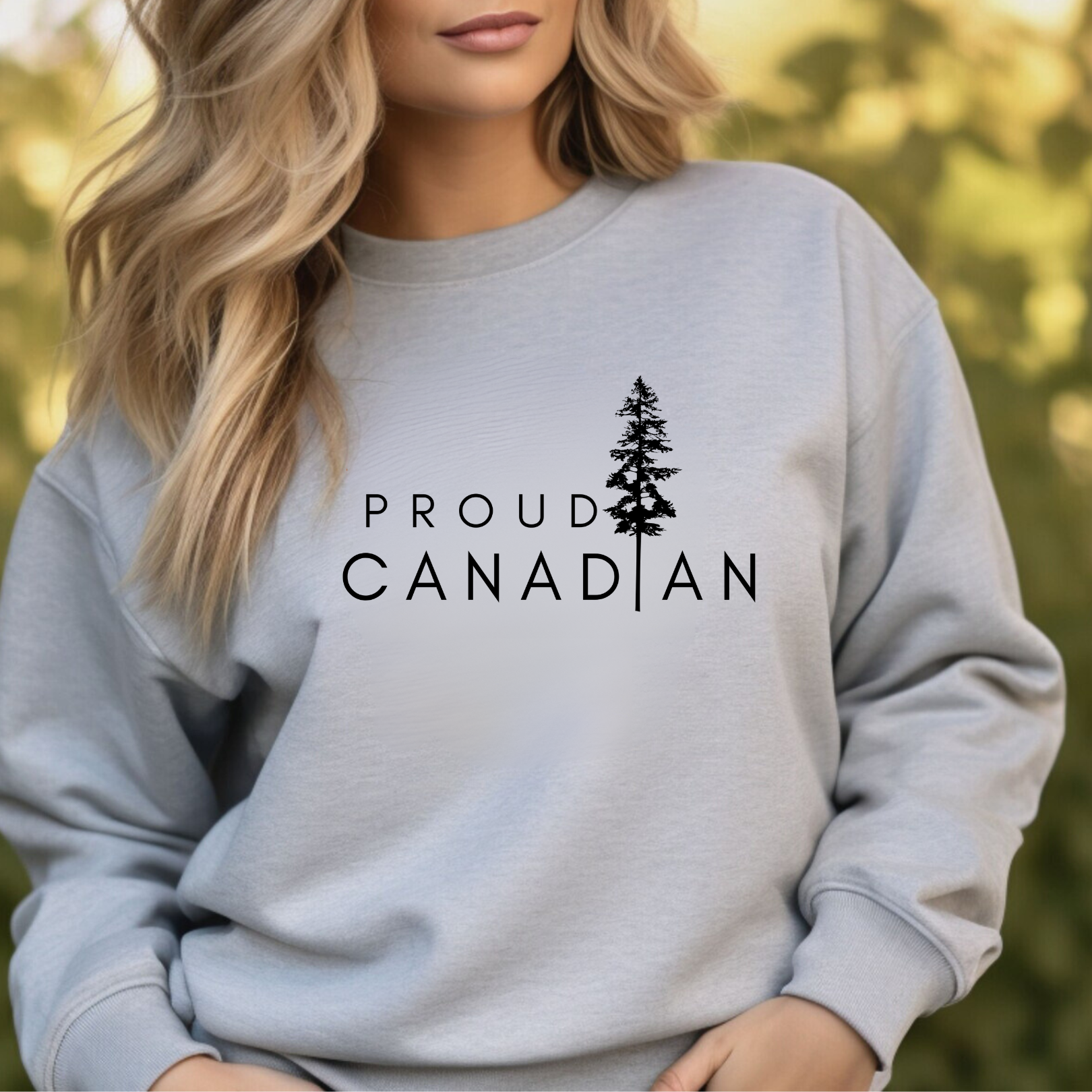 Proud Canadian - Crewneck Sweatshirt - Adult (2 colour options)