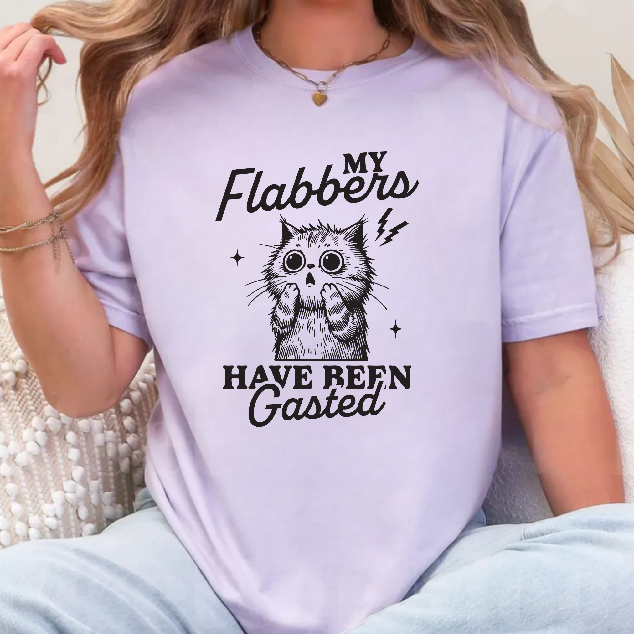 Flabbers Gasted - T-Shirt  - Adult ( 5 colour options)