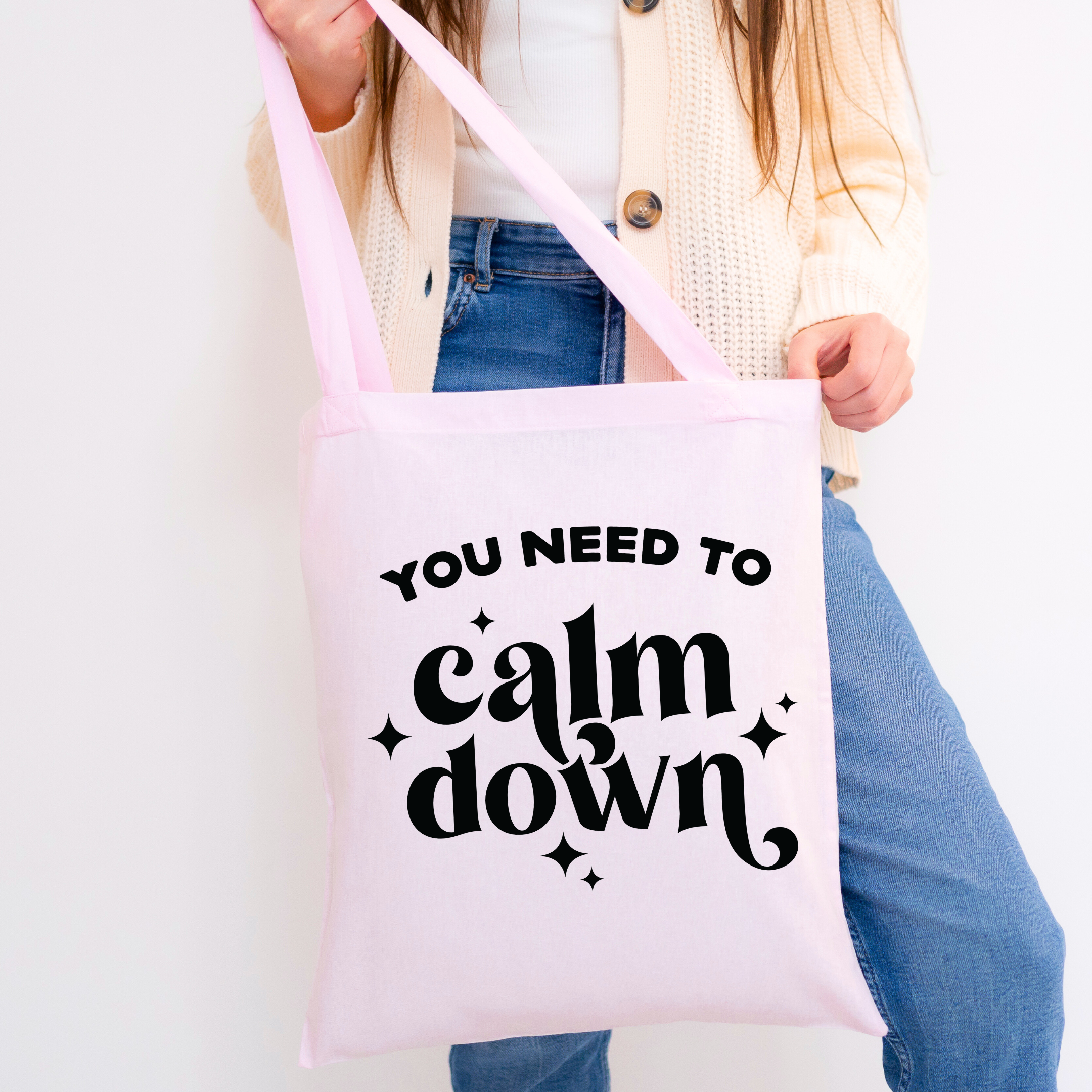 Tote Bag - Calm Down (3 colours options)