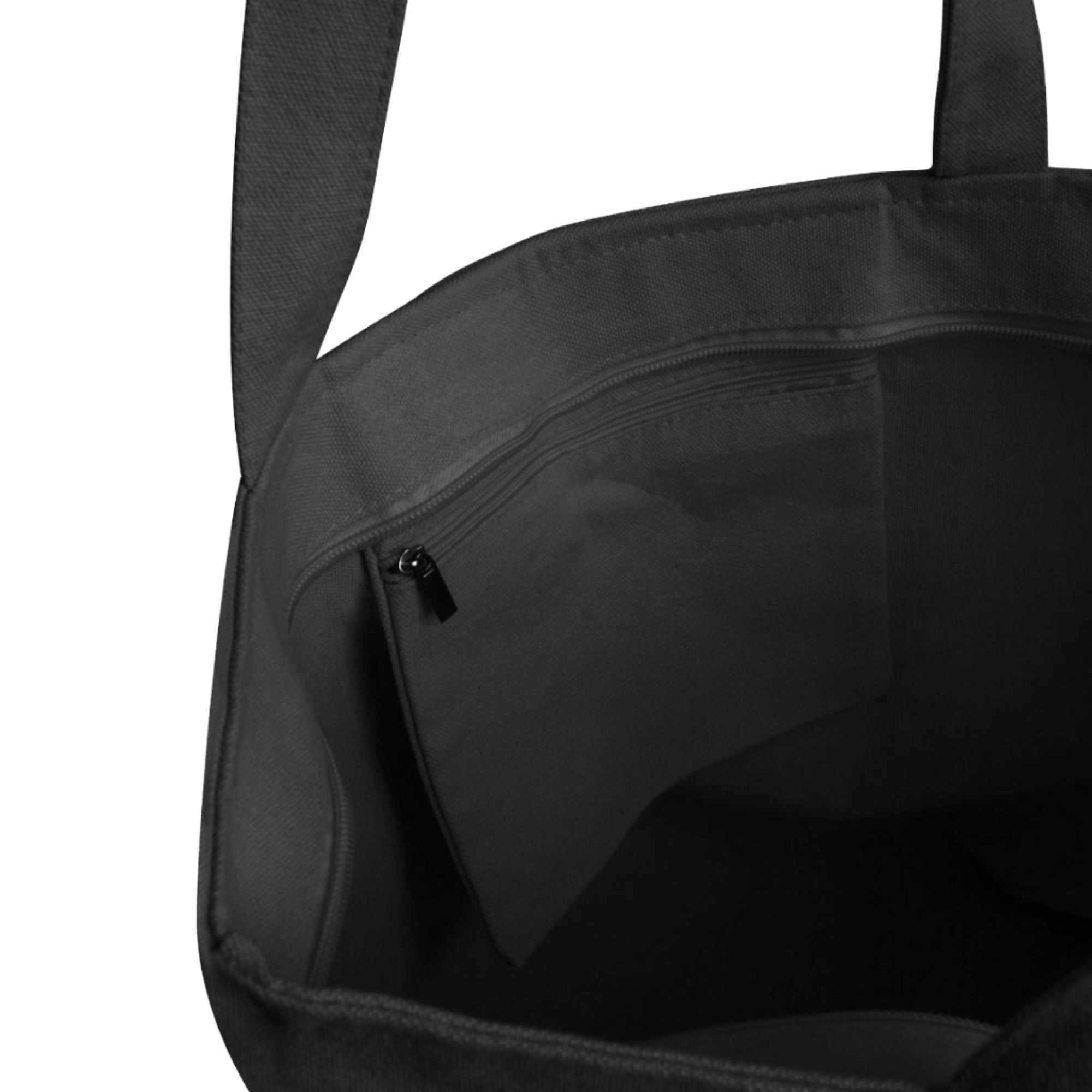 Let's Learn Today - Oversized Zippered Tote Bag