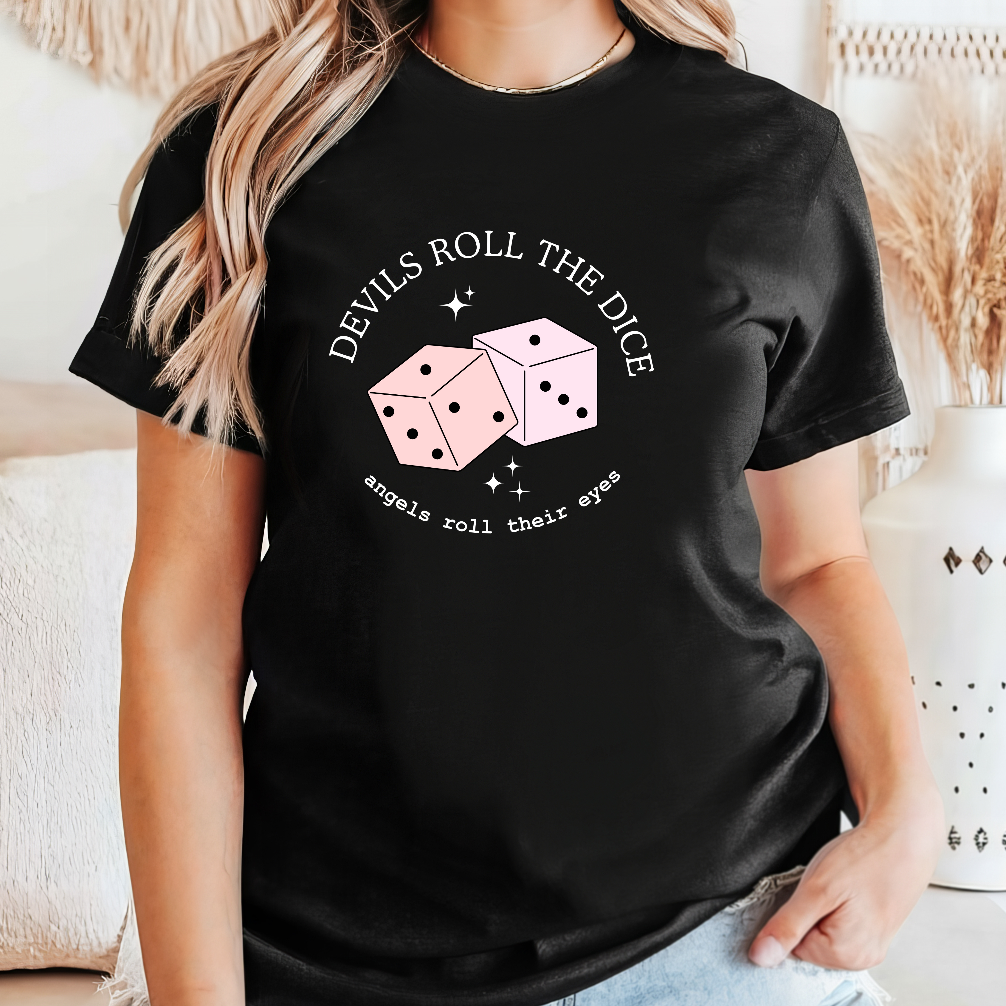 Roll the Dice- T-Shirt  - Adult (3 colour options)