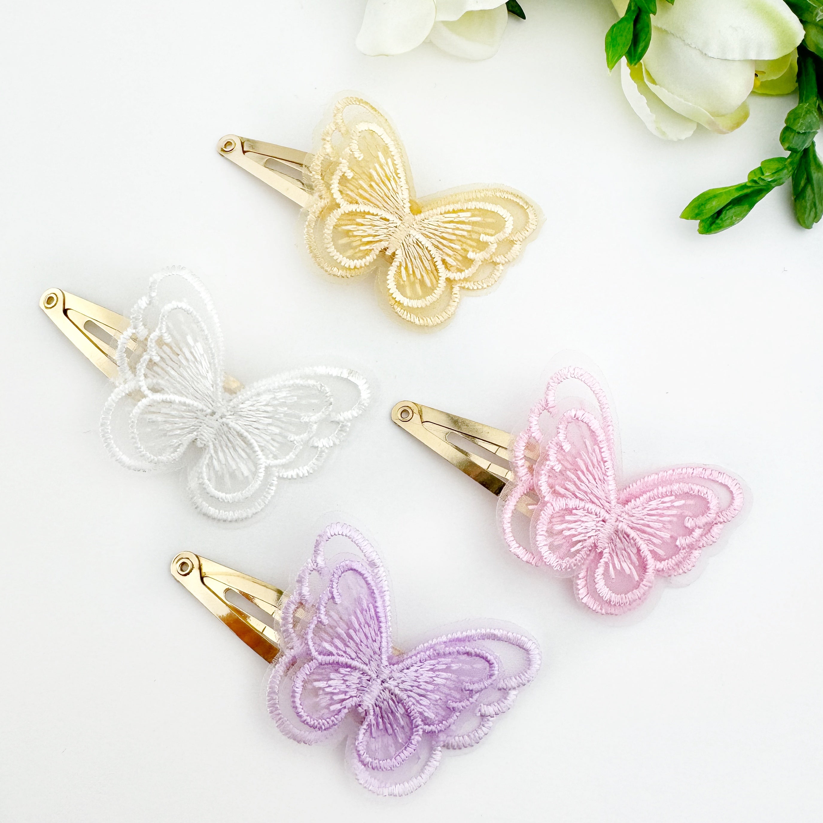 Butterfly Snap Clips