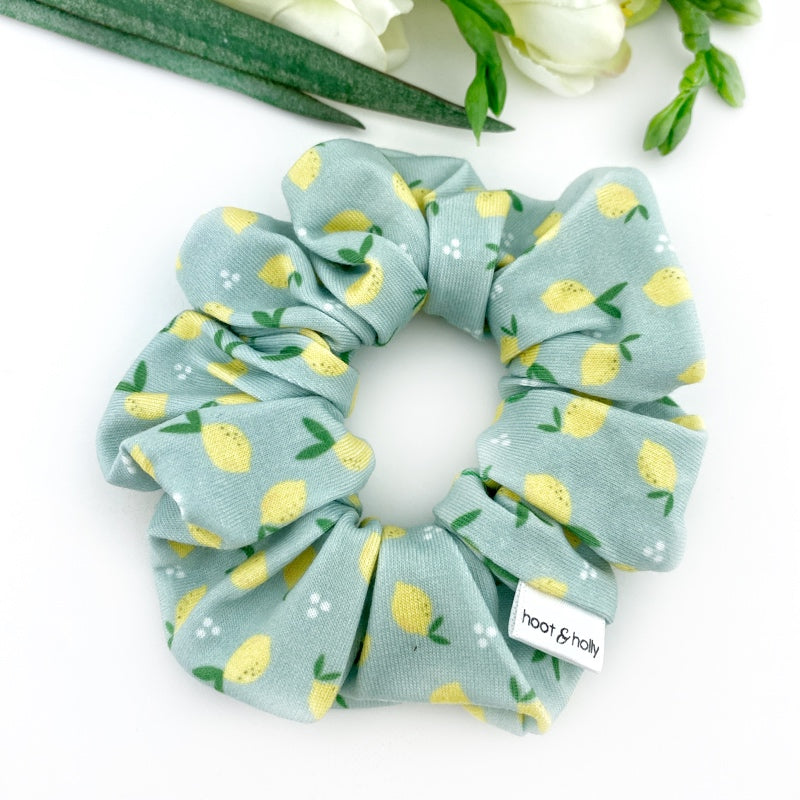 Scrunchies - Lemons - Regular and Mini