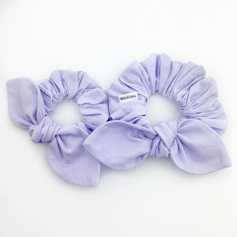 Knot Scrunchies - Lavender
