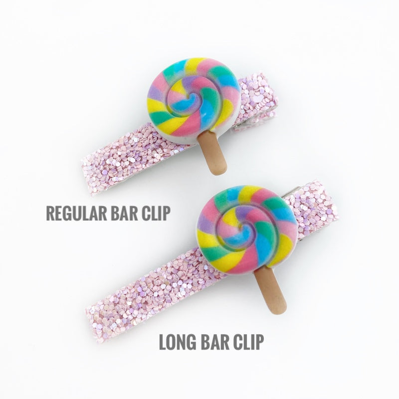 Long Bar Clips - Sweets and Treats