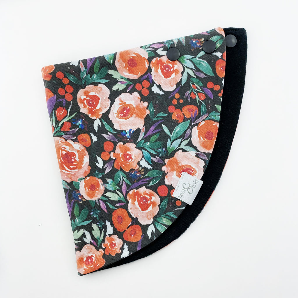Drool Scarf - Black Winter Berry