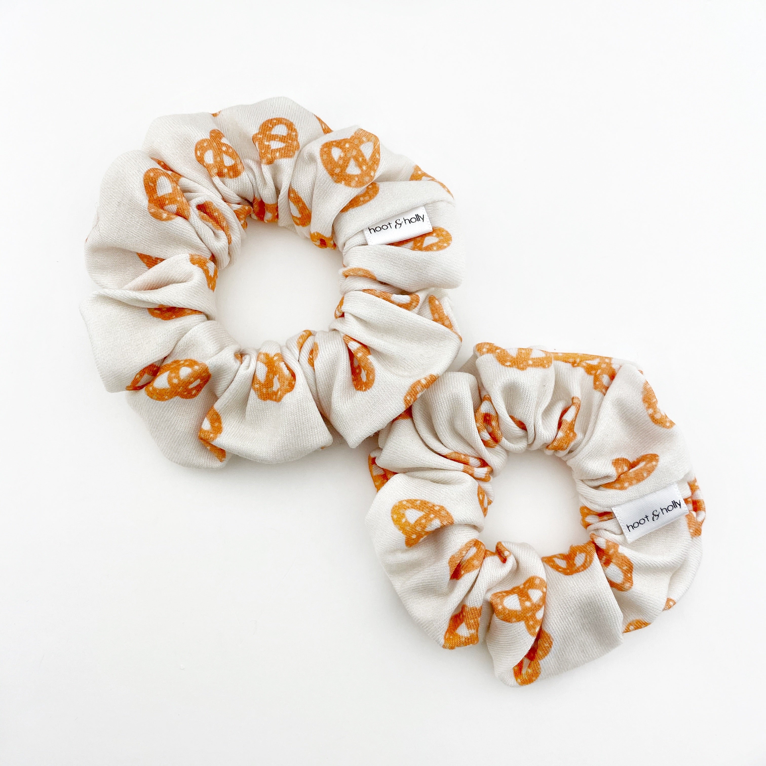 Scrunchies - Pretzels - Regular and Mini