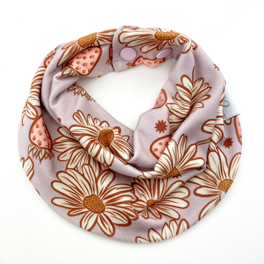 Drool Scarf - Strawberry Fields Forever